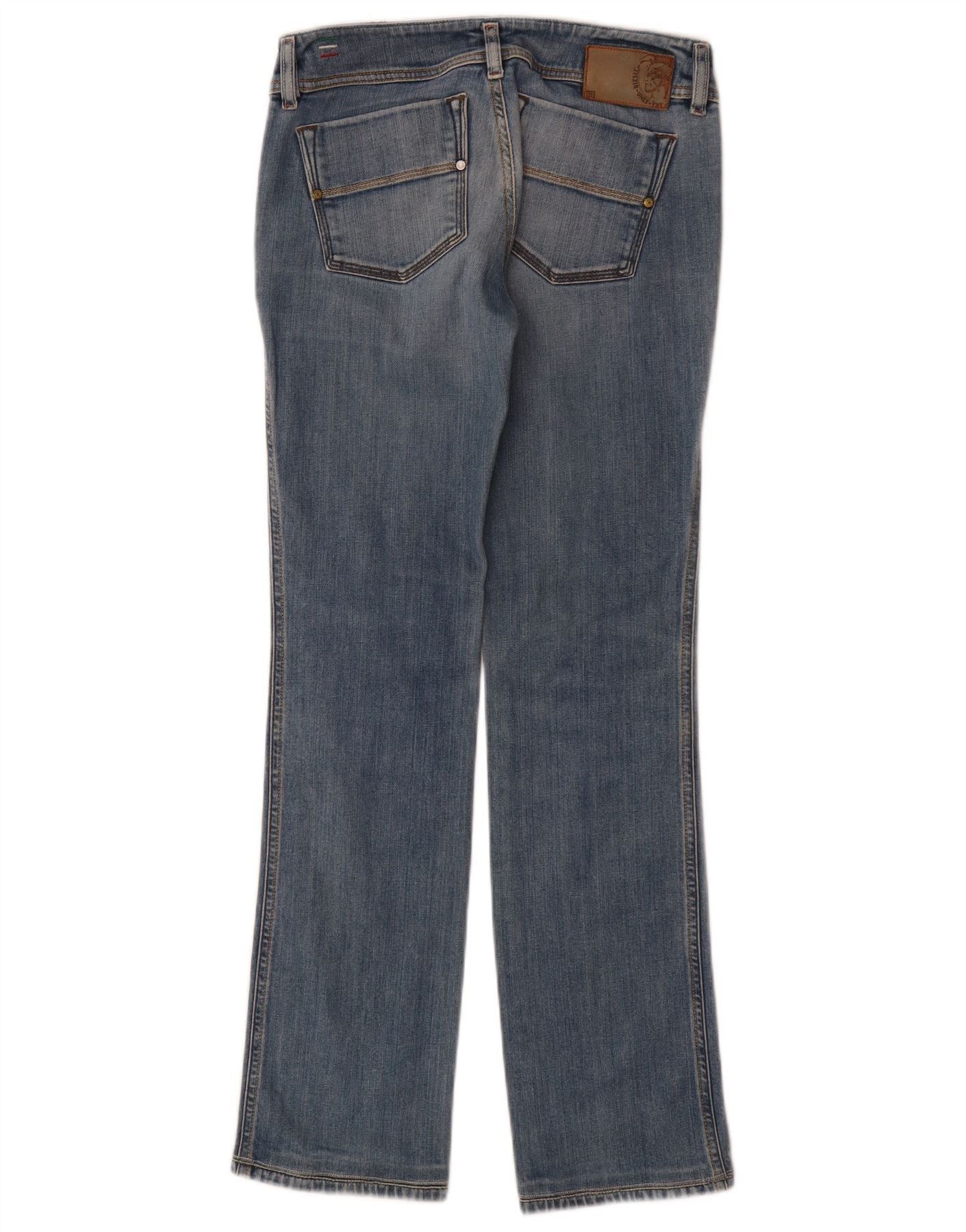 Diesel Womens Reckfly Straight Jeans W27 L32 Blue Cotton Size 42" / US 20 - 2 Thumbnail