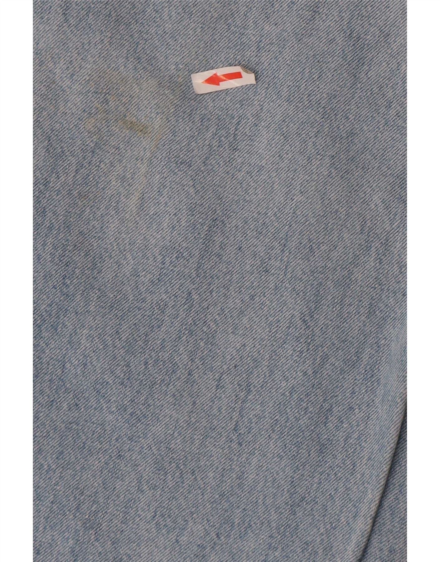 Diesel Womens High Waist Jeans W30 L32 Blue Cotton Size 42" / US 20 - 3 Thumbnail