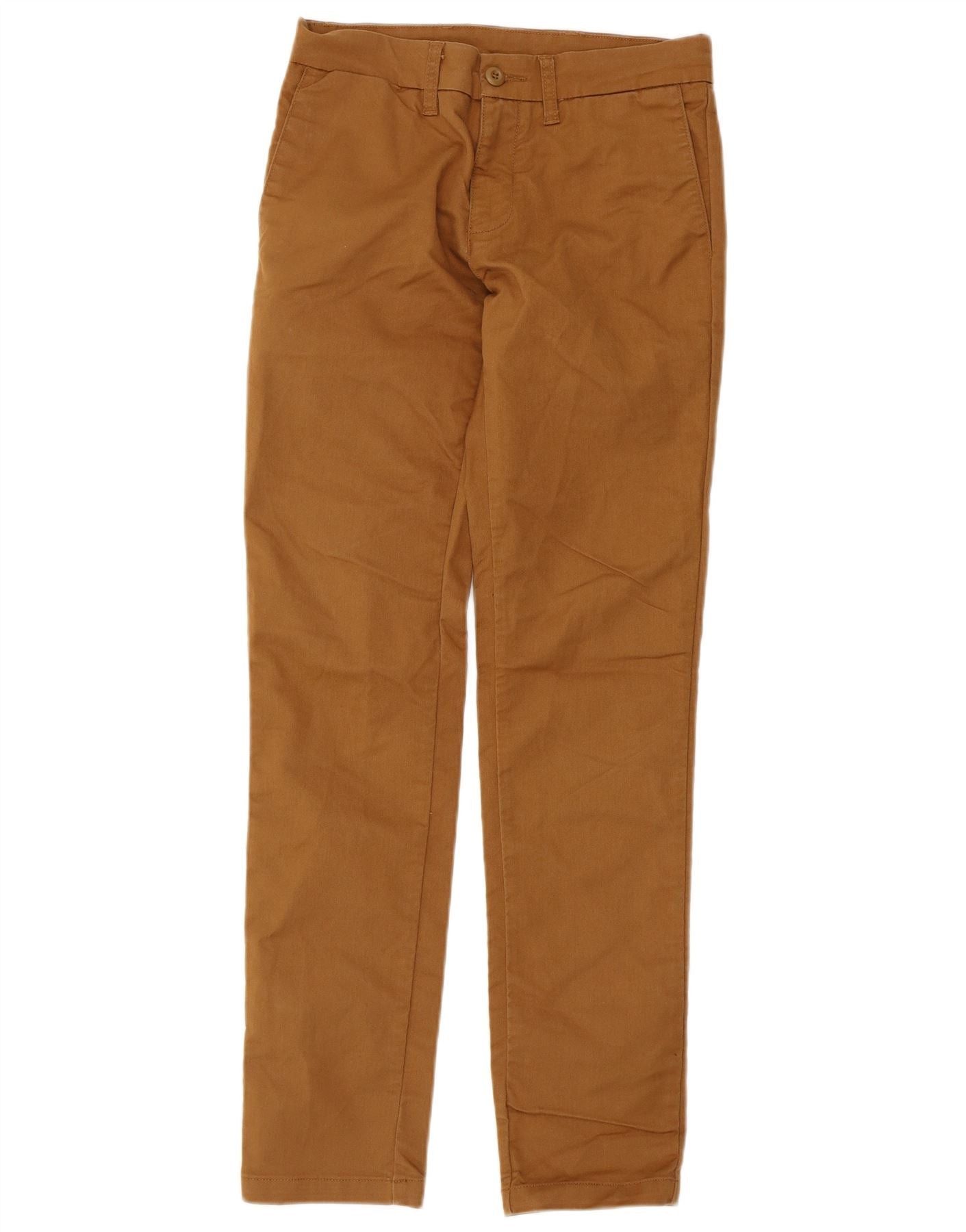 Carhartt Mens Sid Slim Chino Trousers W29 L32 Beige Cotton Size US 30 / EU 46 - 3 Thumbnail