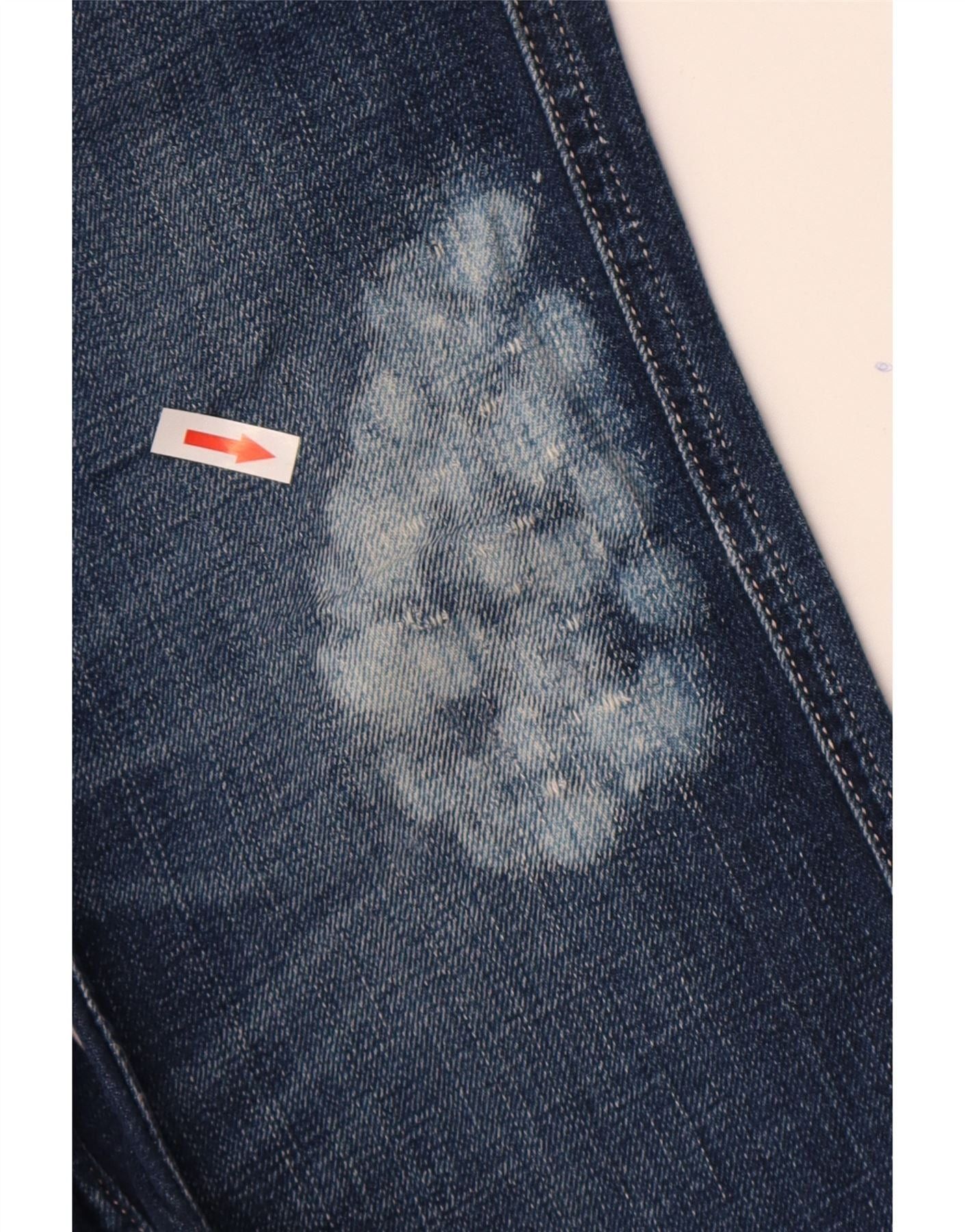 Diesel Mens Thaye Slim Jeans W31 L34 Blue Cotton Size US 31 - 4 Thumbnail
