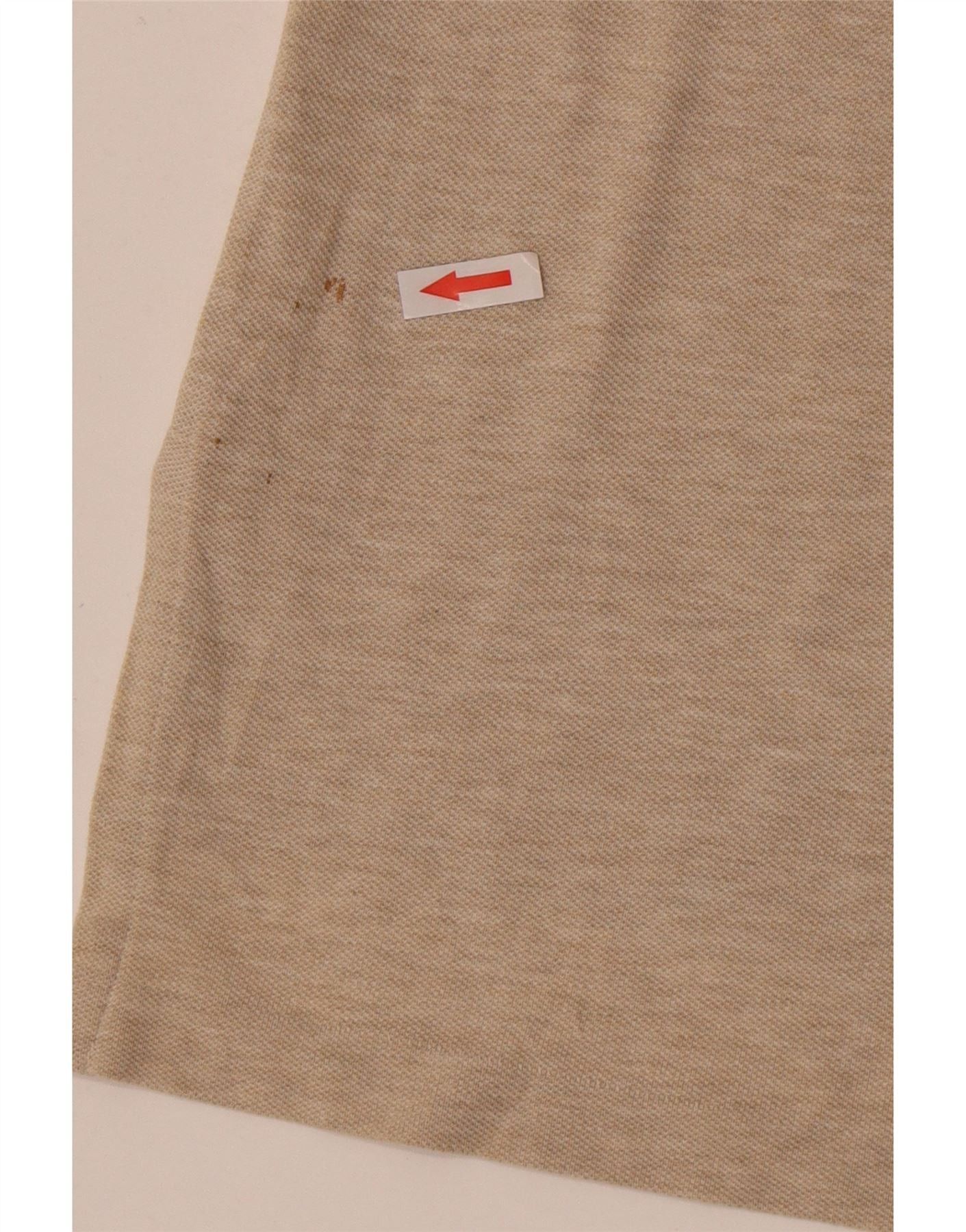 Polo Ralph Lauren Mens Polo Shirt Large Beige Flecked Cotton Size US XL / EU 56 / 4 - 3 Thumbnail