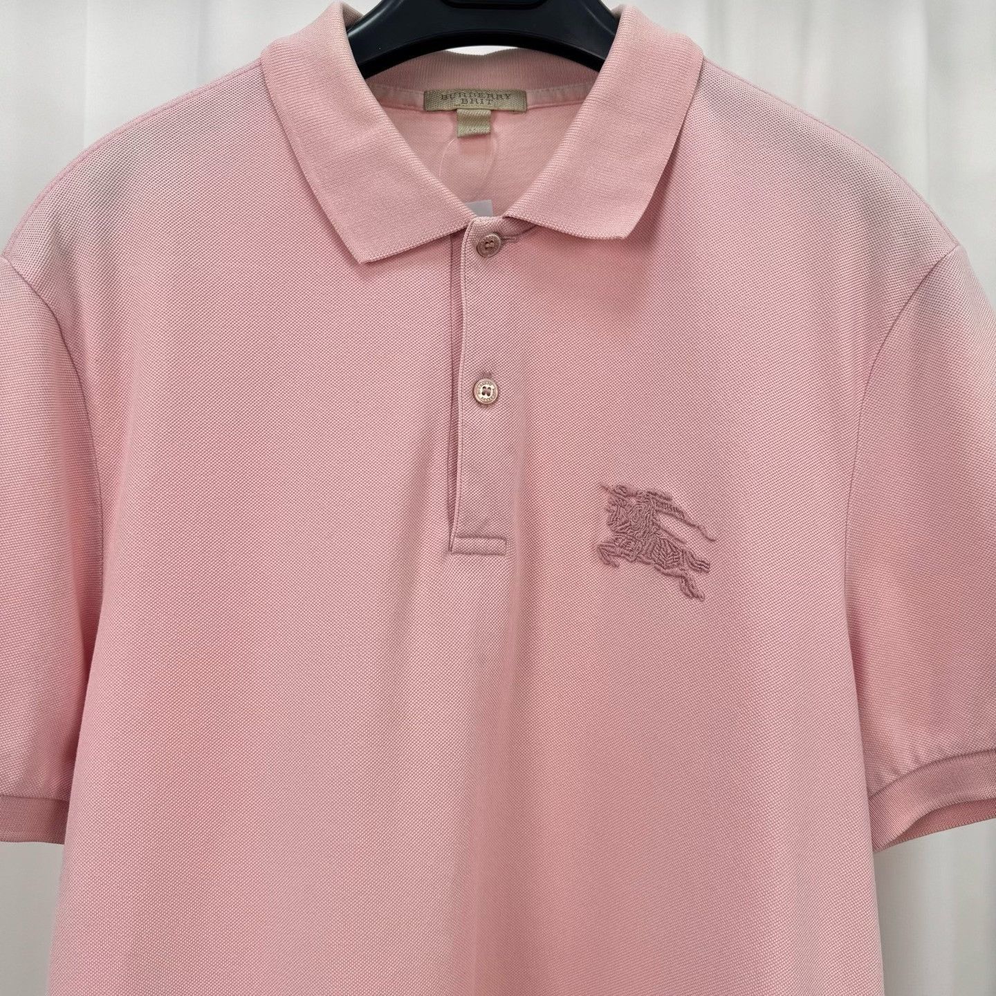 Burberry Burberry Embroidered Knight Polo Short Sleeve Size US M / EU 48-50 / 2 - 3 Thumbnail