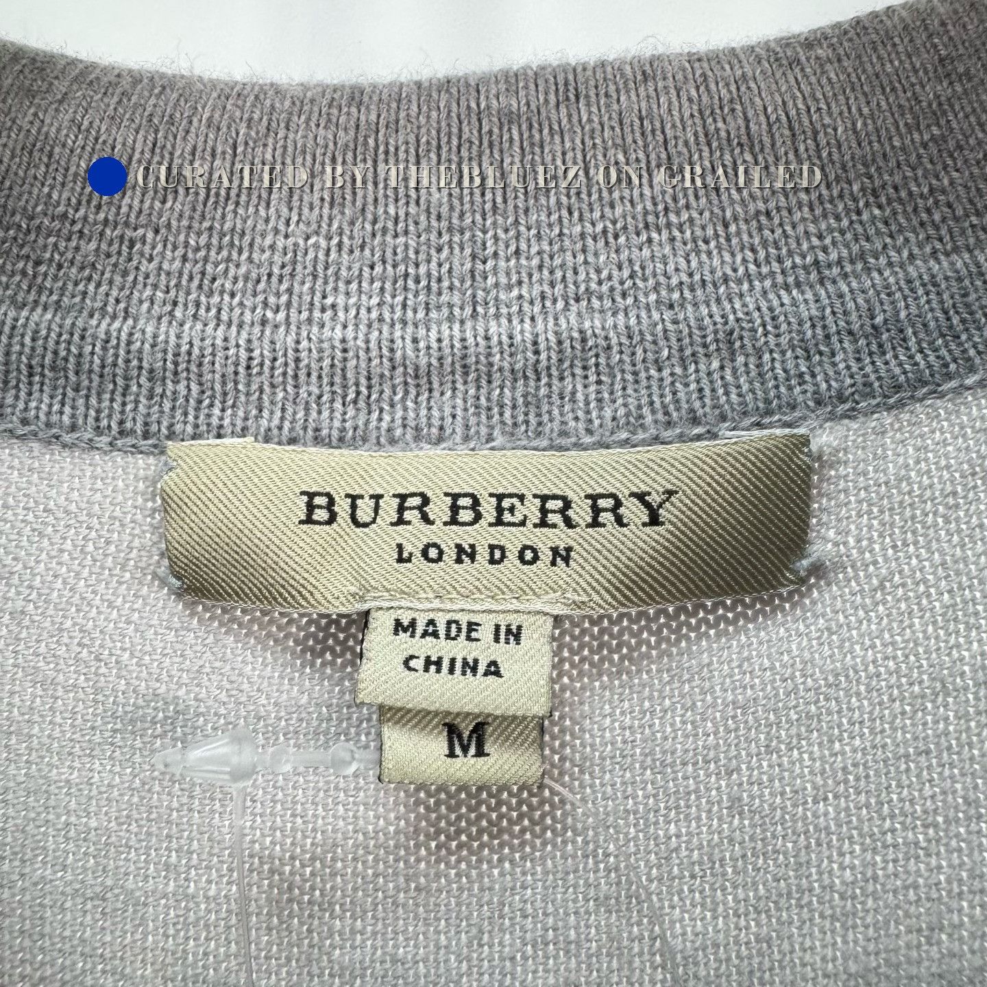 Burberry Burberry Embroidered Knight Gradient Knit Polo Size US M / EU 48-50 / 2 - 5 Thumbnail