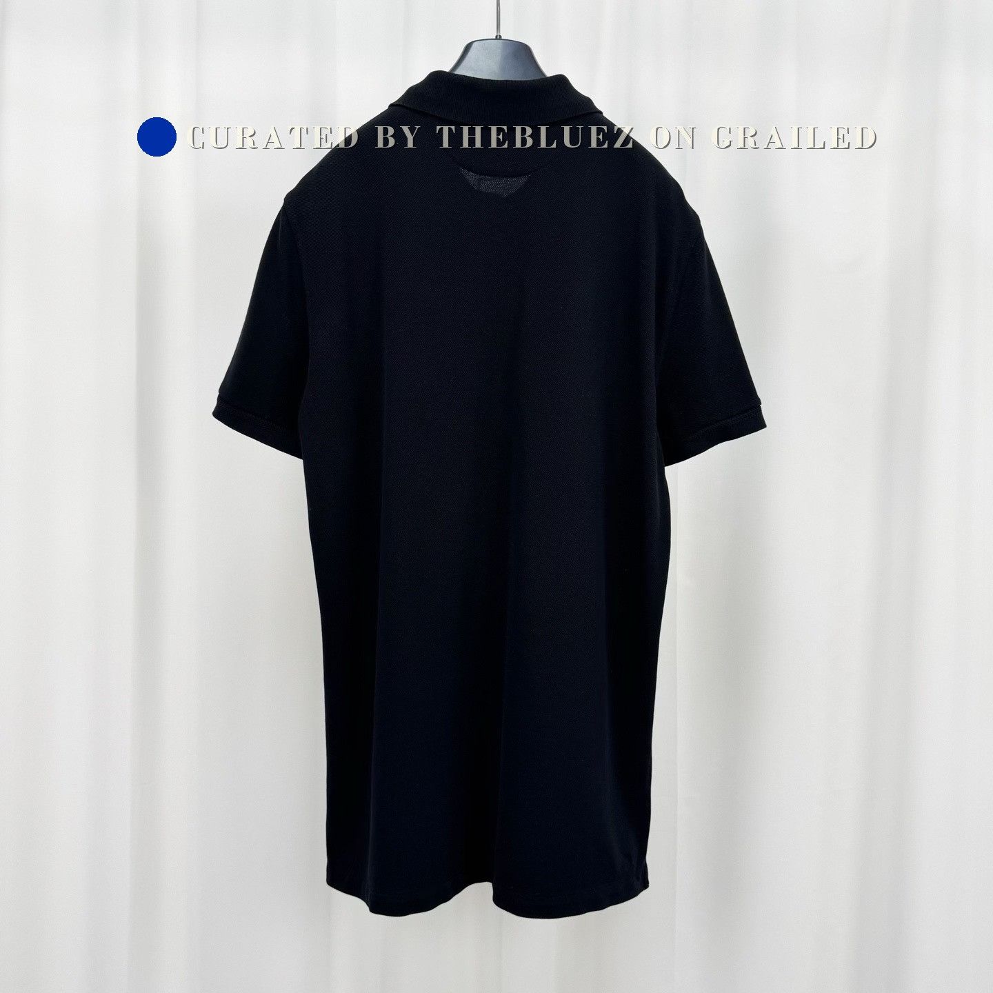Tom Ford Tom Ford Black Embroidered Letter Polo Size US L / EU 52-54 / 3 - 2 Thumbnail