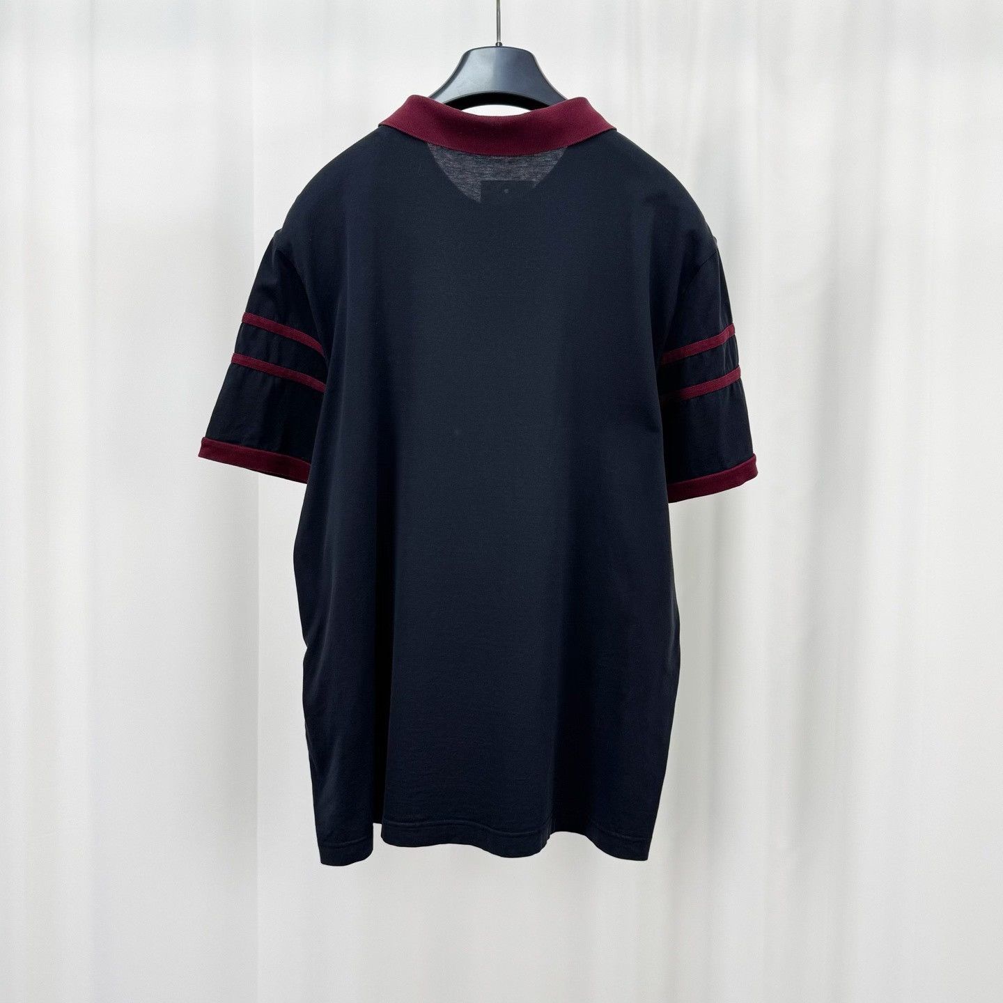 Prada Prada Black Short-Sleeve Polo Size US L / EU 52-54 / 3 - 2 Thumbnail