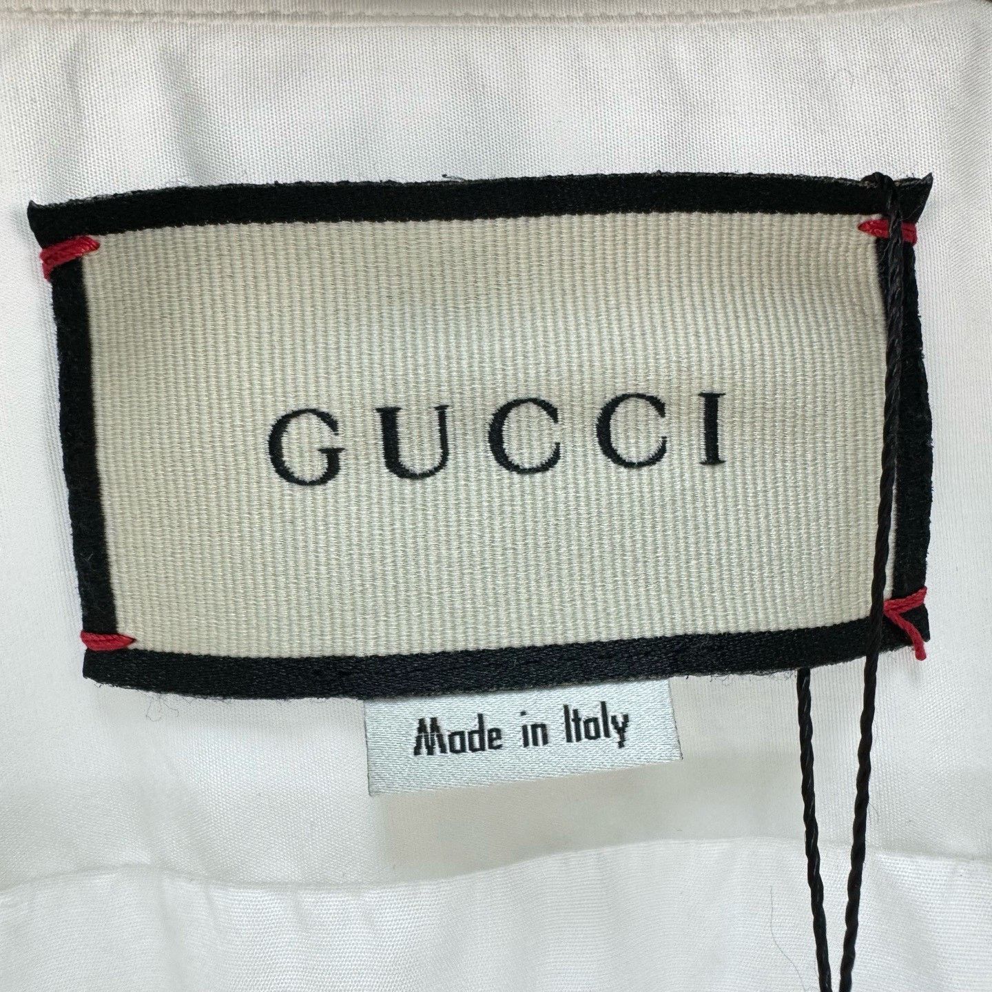 Gucci Gucci White Long-Sleeve Shirt Size US M / EU 48-50 / 2 - 5 Thumbnail