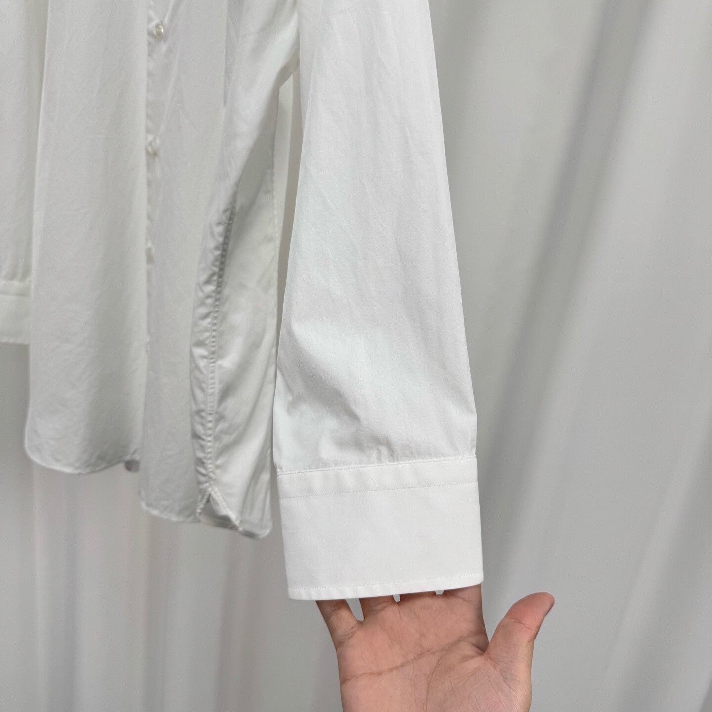 Gucci Gucci White Long-Sleeve Shirt Size US M / EU 48-50 / 2 - 4 Thumbnail