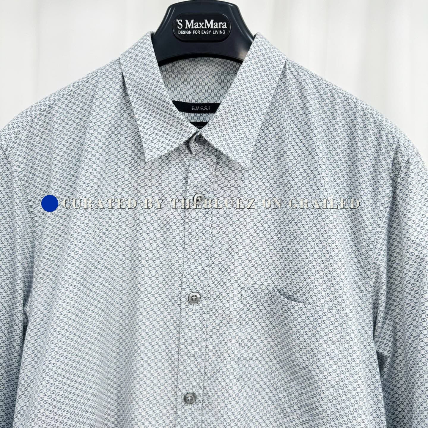 Gucci Gucci Double G Monogram All-Over Shirt Size US M / EU 48-50 / 2 - 3 Thumbnail