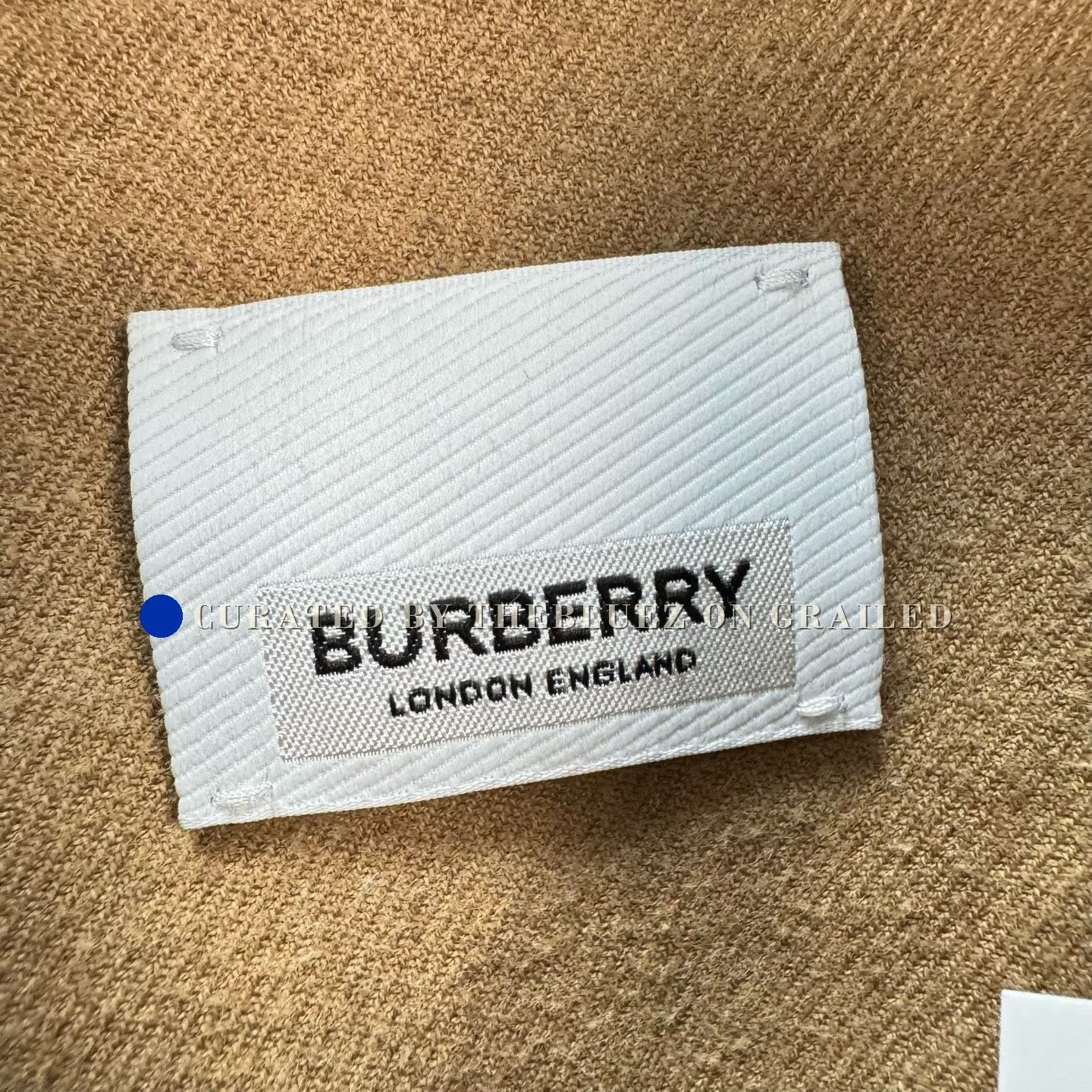 Burberry Burberry Embroidered Letter Brown Long-Sleeve Shirt Size US M / EU 48-50 / 2 - 6 Thumbnail