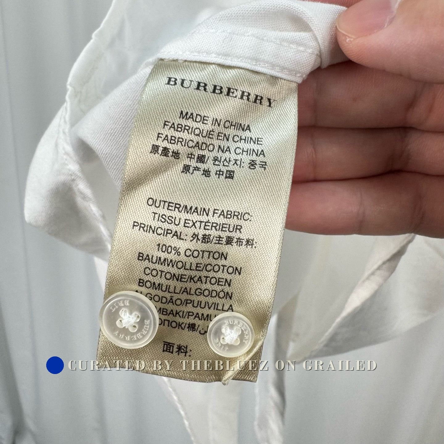 Burberry Burberry Embroidered Horse Check Shirt Size US XL / EU 56 / 4 - 6 Thumbnail