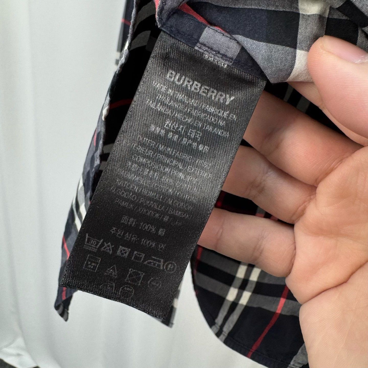 Burberry Burberry Check Long Sleeve Shirt Size US S / EU 44-46 / 1 - 6 Thumbnail