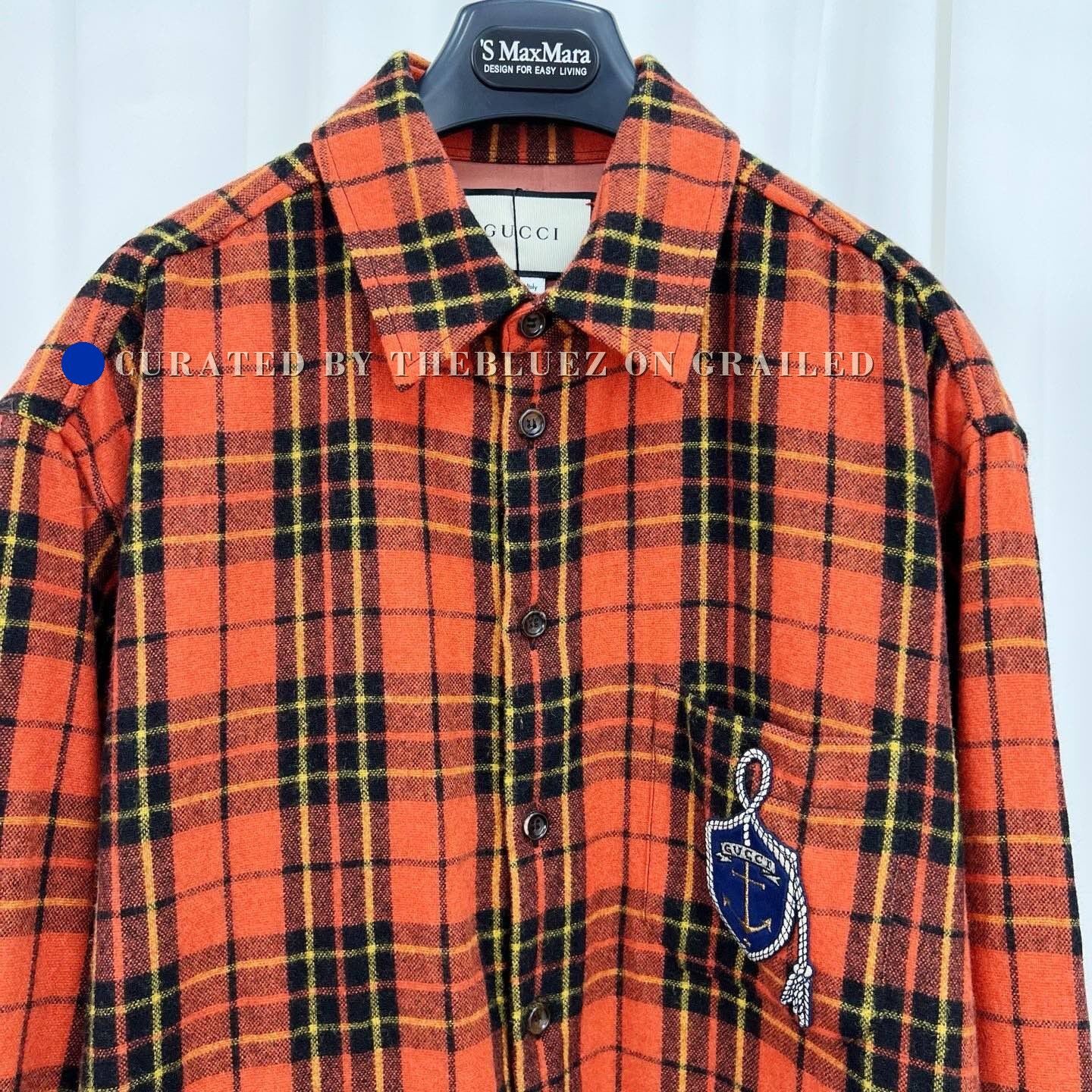 Gucci Gucci Anchor Logo Plaid Shirt Size US M / EU 48-50 / 2 - 3 Thumbnail
