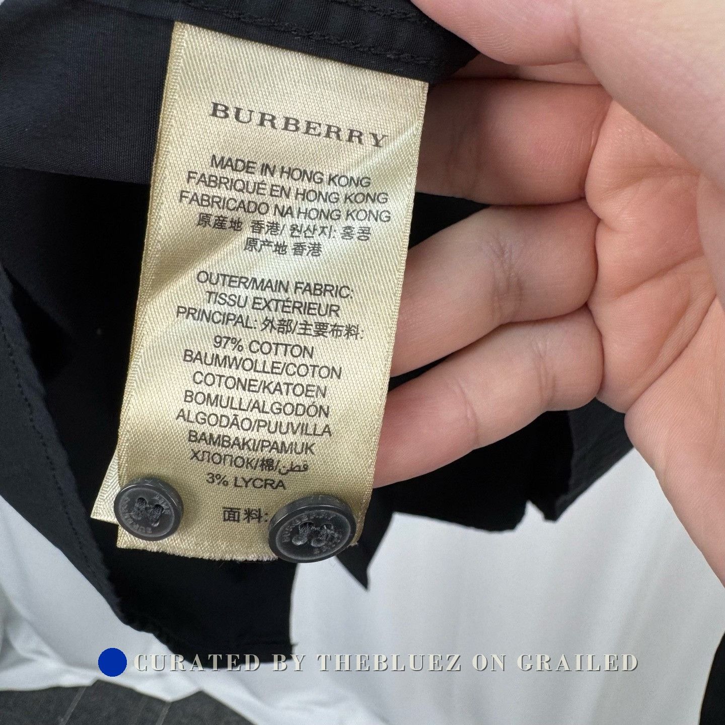 Burberry Burberry Embroidered Horse Check Shirt Size US XL / EU 56 / 4 - 6 Thumbnail