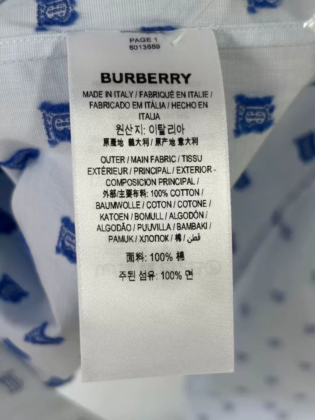 Burberry Burberry TB Print Shirt Size US XXS / EU 40 - 4 Thumbnail
