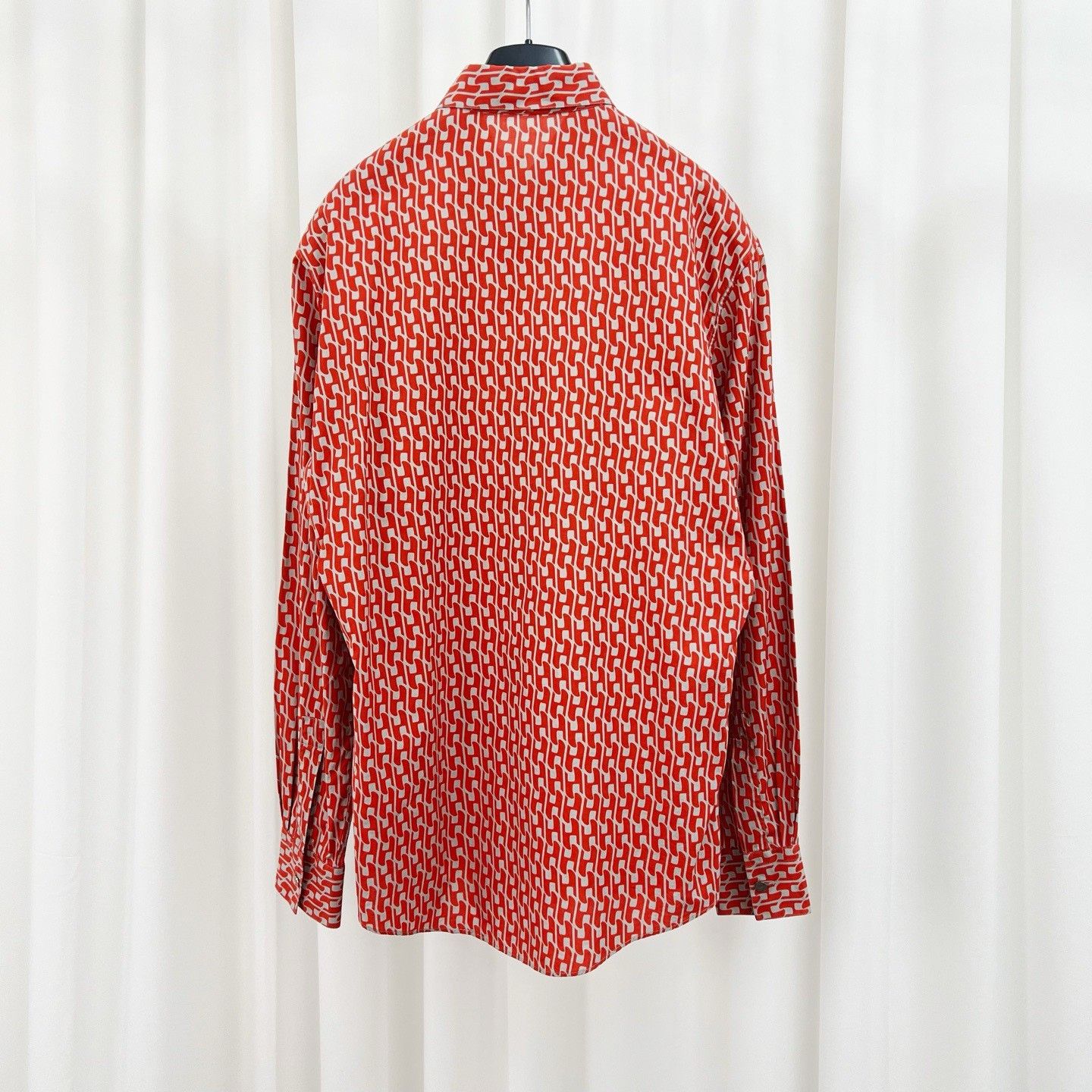 Hermes Hermes All-Over Letter Print Shirt Jacket Size US M / EU 48-50 / 2 - 5 Thumbnail