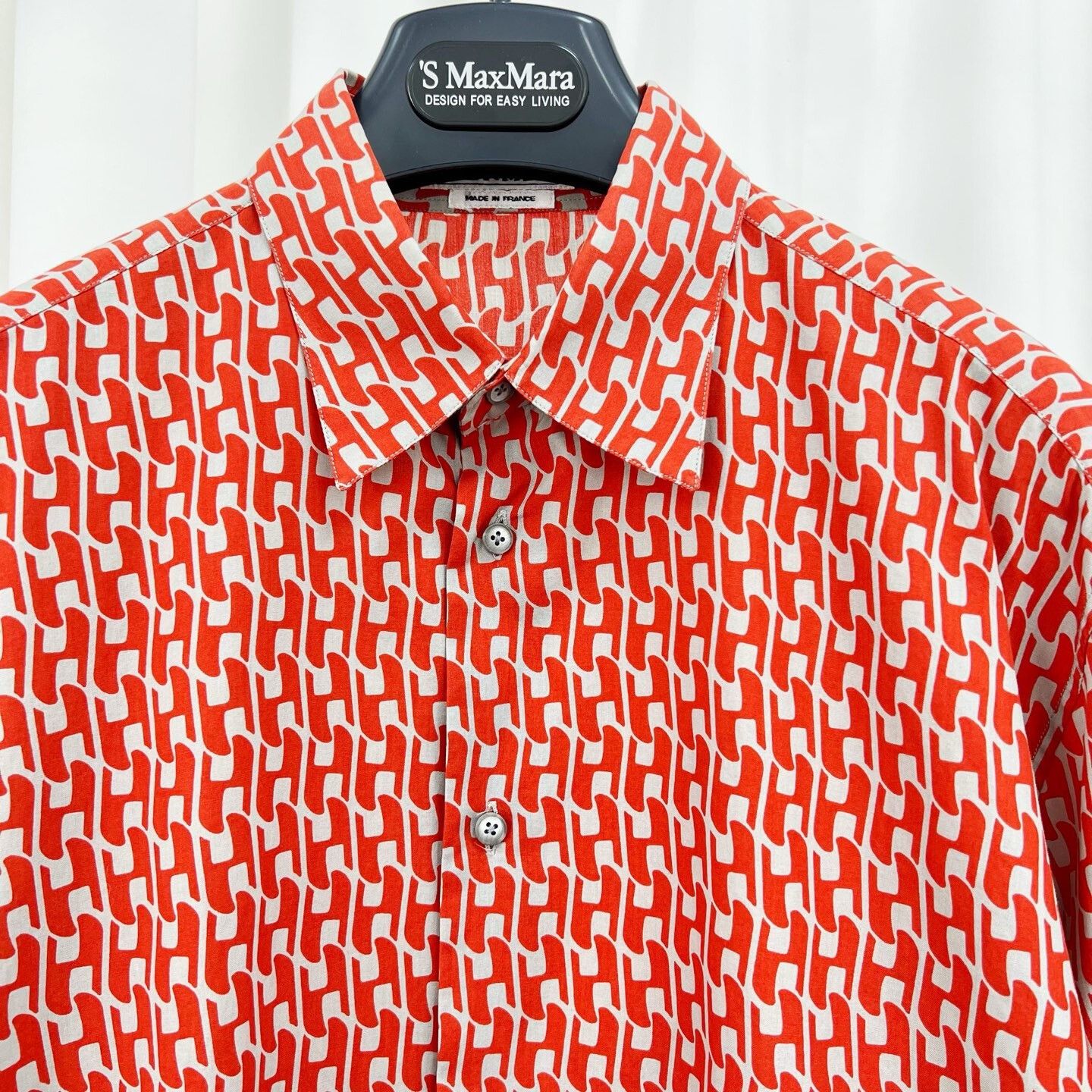 Hermes Hermes All-Over Letter Print Shirt Jacket Size US M / EU 48-50 / 2 - 2 Thumbnail