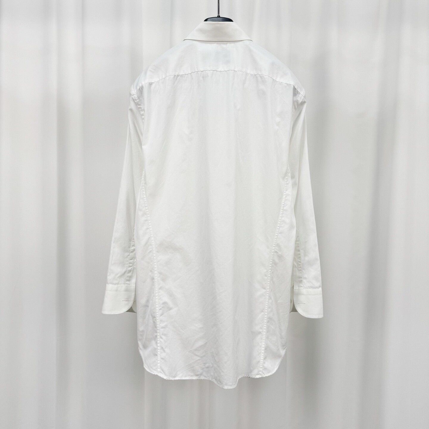 Gucci Gucci White Long-Sleeve Shirt Size US M / EU 48-50 / 2 - 2 Thumbnail