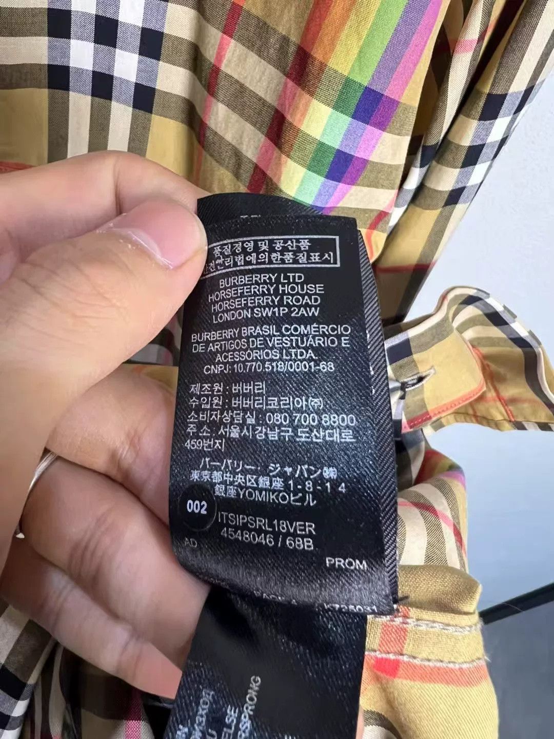 Burberry Burberry Black War Horse Embroidered Shirt Size US XL / EU 56 / 4 - 6 Thumbnail