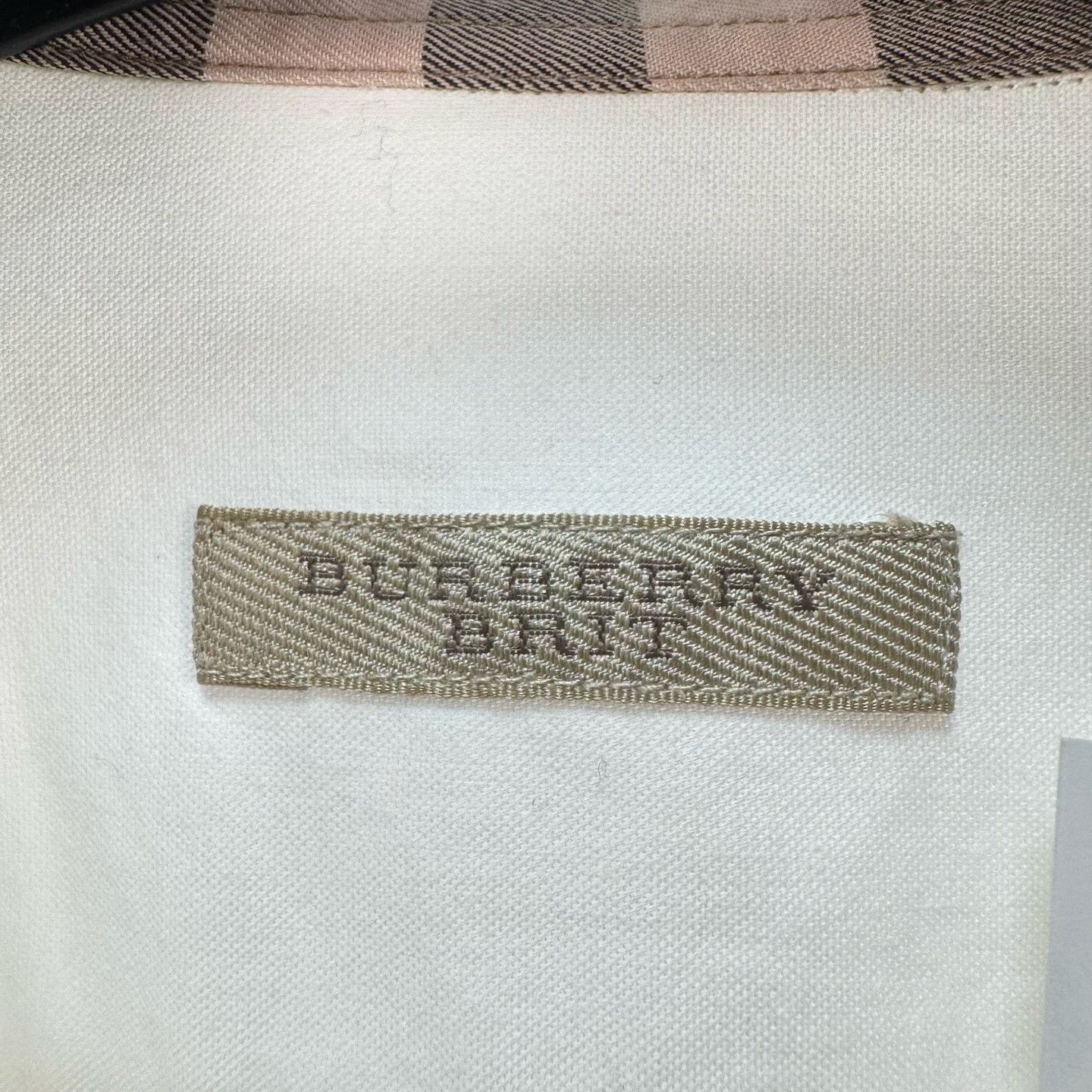 Burberry Burberry Embroidered Knight Check Shirt Size US XL / EU 56 / 4 - 4 Thumbnail