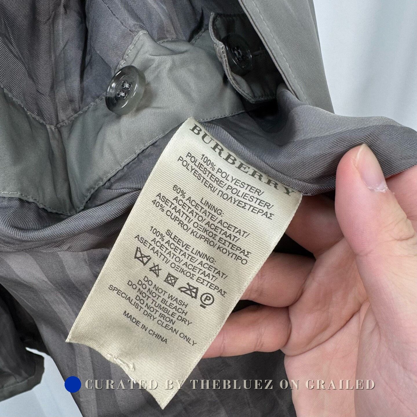 Burberry Burberry Check Lining Trench Coat Size US XL / EU 56 / 4 - 7 Thumbnail