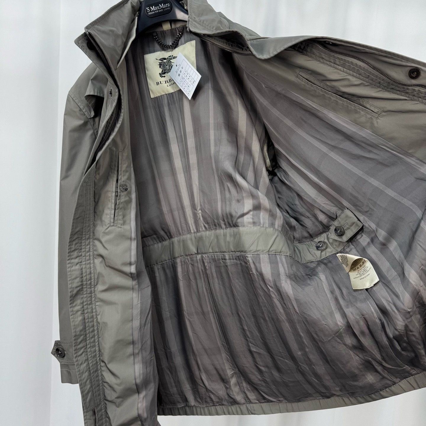 Burberry Burberry Check Lining Trench Coat Size US XL / EU 56 / 4 - 5 Thumbnail