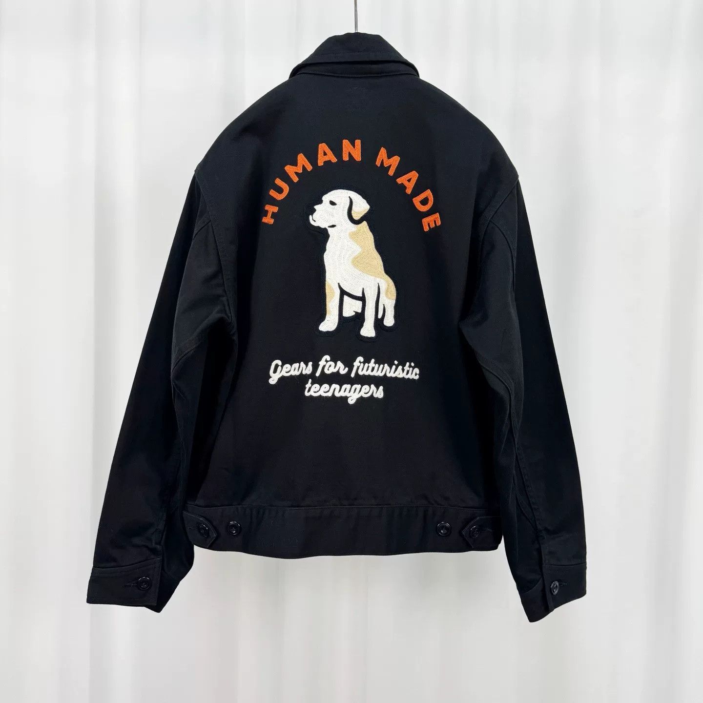 Human Made Human Made Labrador Embroidered Letter Workwear Zip Jacket Size US M / EU 48-50 / 2 - 2 Thumbnail
