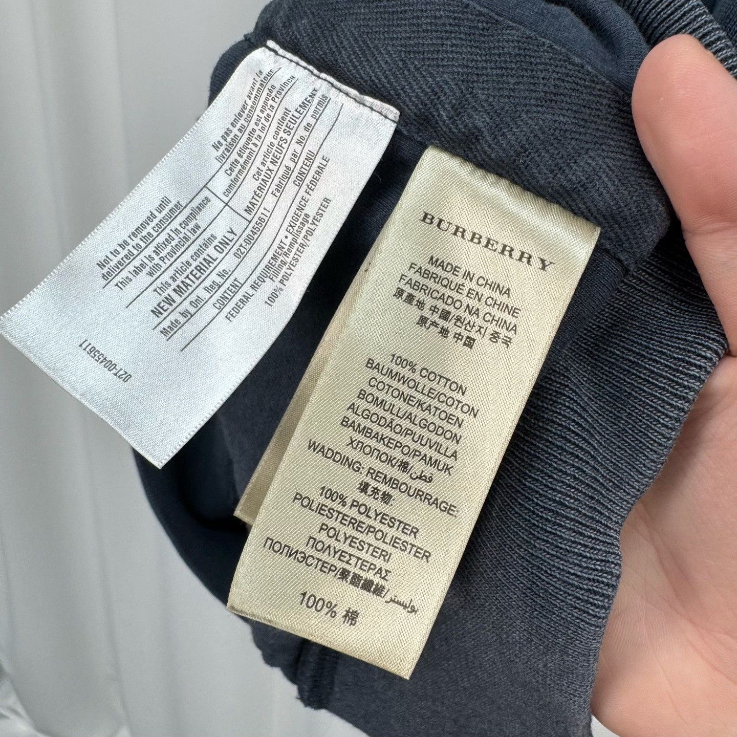 Burberry Burberry Check Washed Zip Jacket Size US XL / EU 56 / 4 - 7 Thumbnail