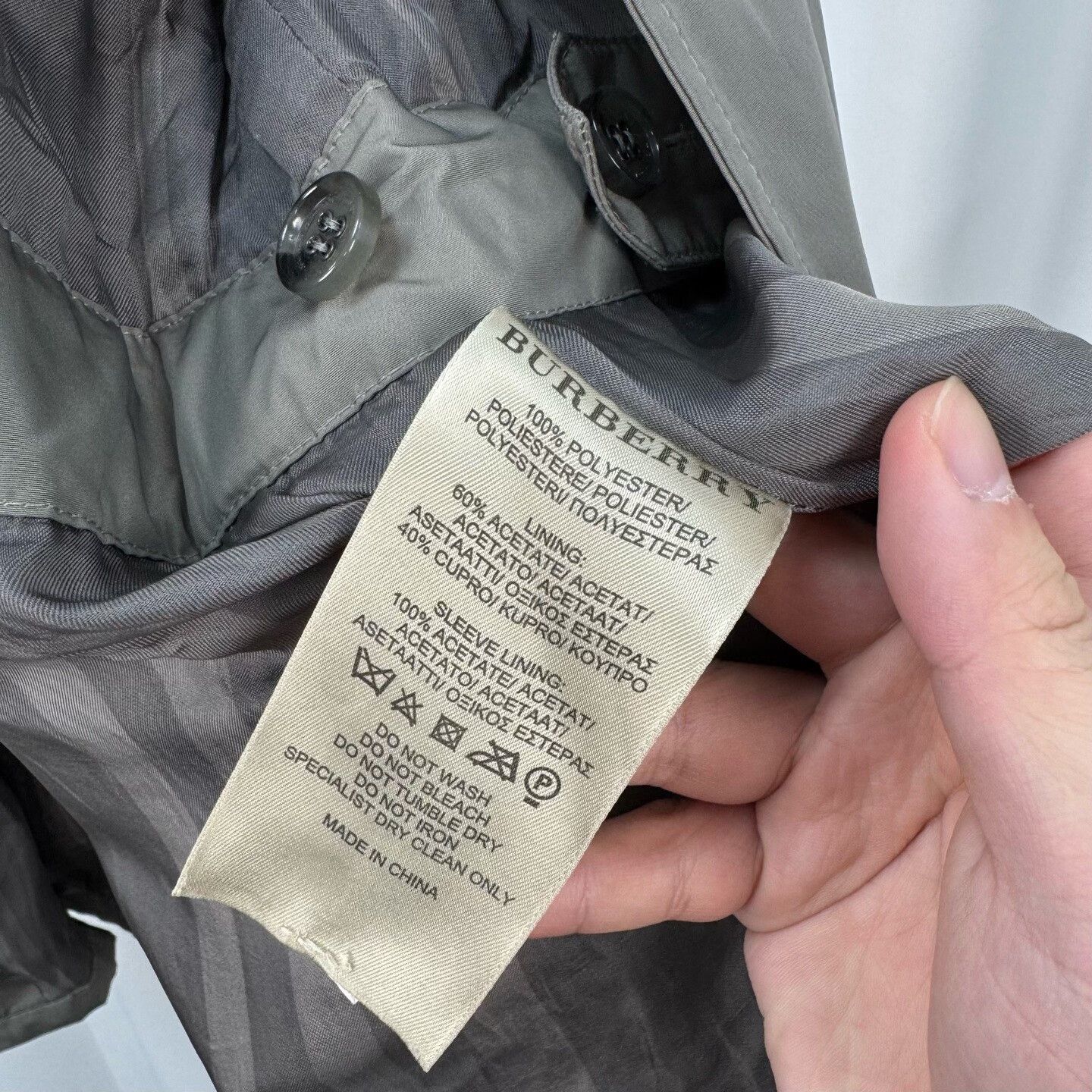 Burberry Burberry Check Lining Traveler Trench Coat Size US XL / EU 56 / 4 - 7 Thumbnail