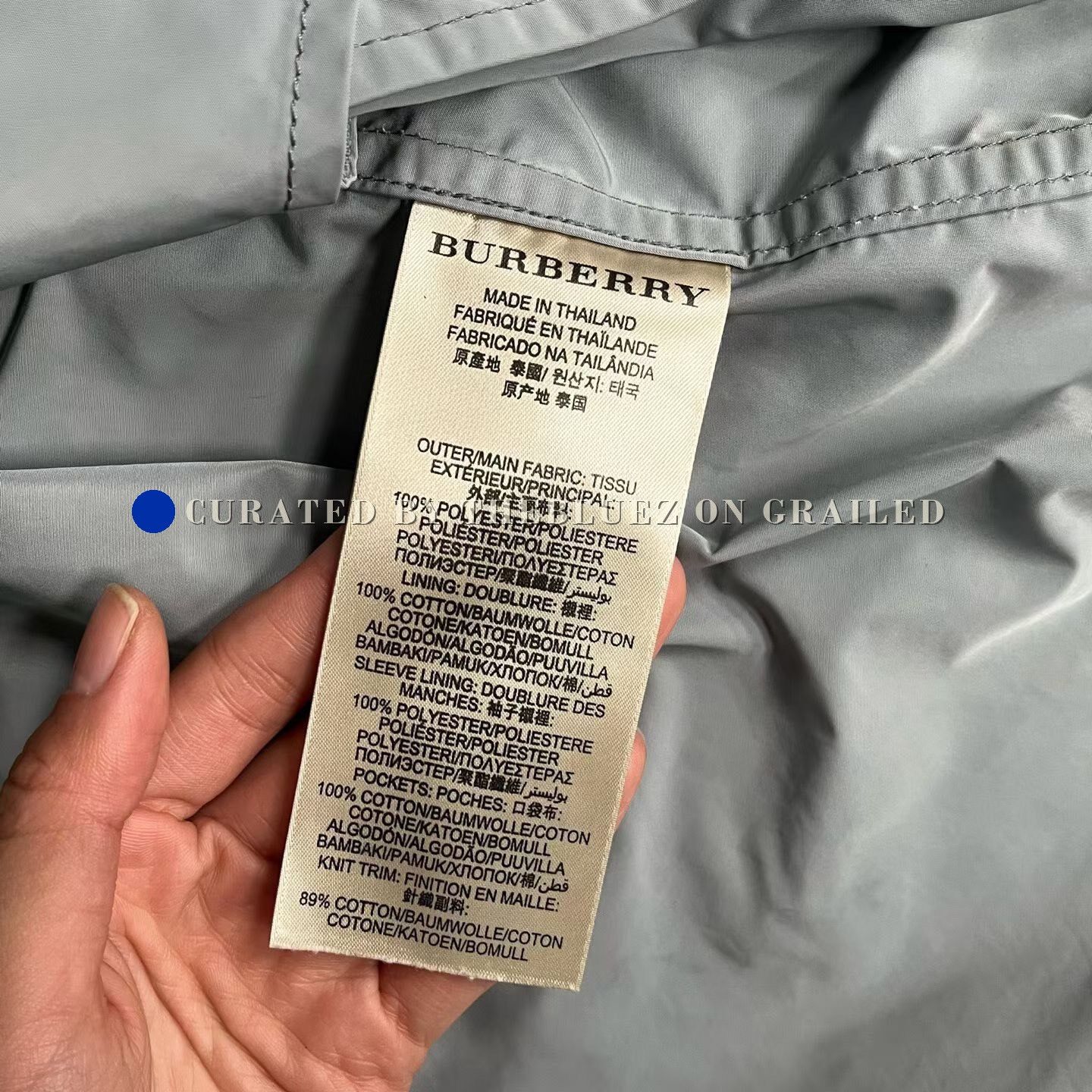 Burberry Burberry Metal Knight Jacket Size US XL / EU 56 / 4 - 4 Thumbnail