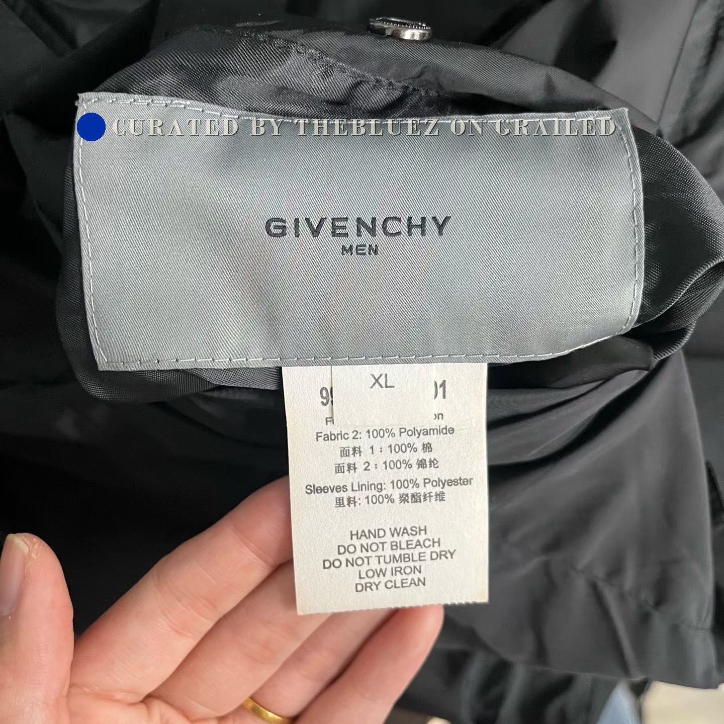 Givenchy Givenchy Black Reversible Jacket XL Size US XL / EU 56 / 4 - 6 Thumbnail