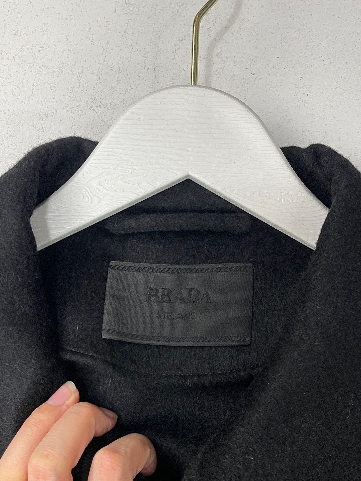 Prada Prada Fall/Winter 25 Wool Cashmere Boxy Jacket Size US M / EU 48-50 / 2 - 6 Thumbnail