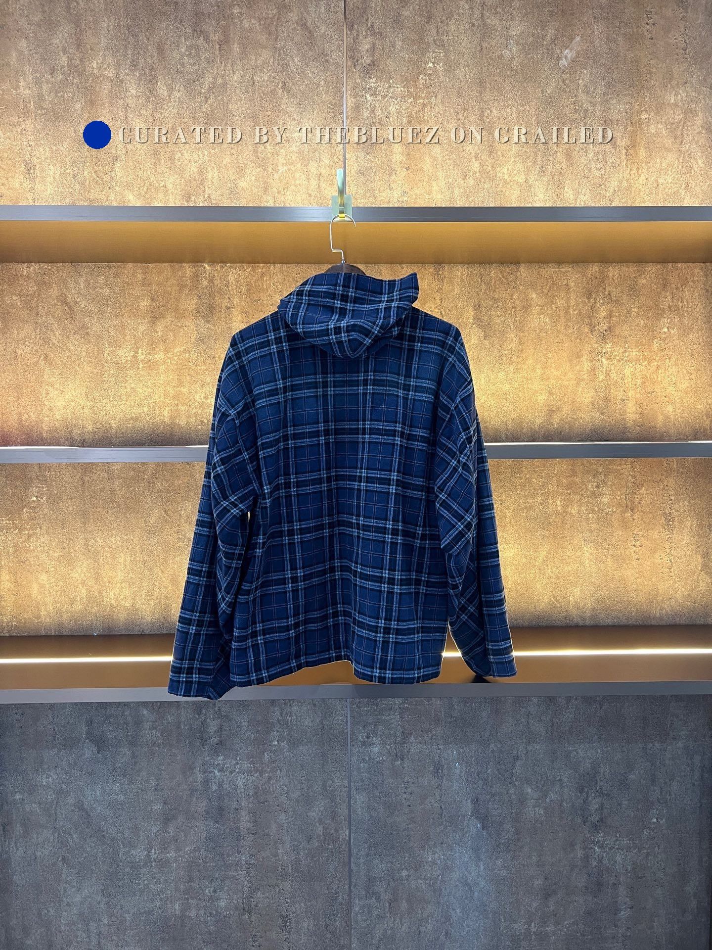 Balenciaga Balenciaga Distressed Fringe Embroidered Plaid Coat Size US S / EU 44-46 / 1 - 2 Thumbnail