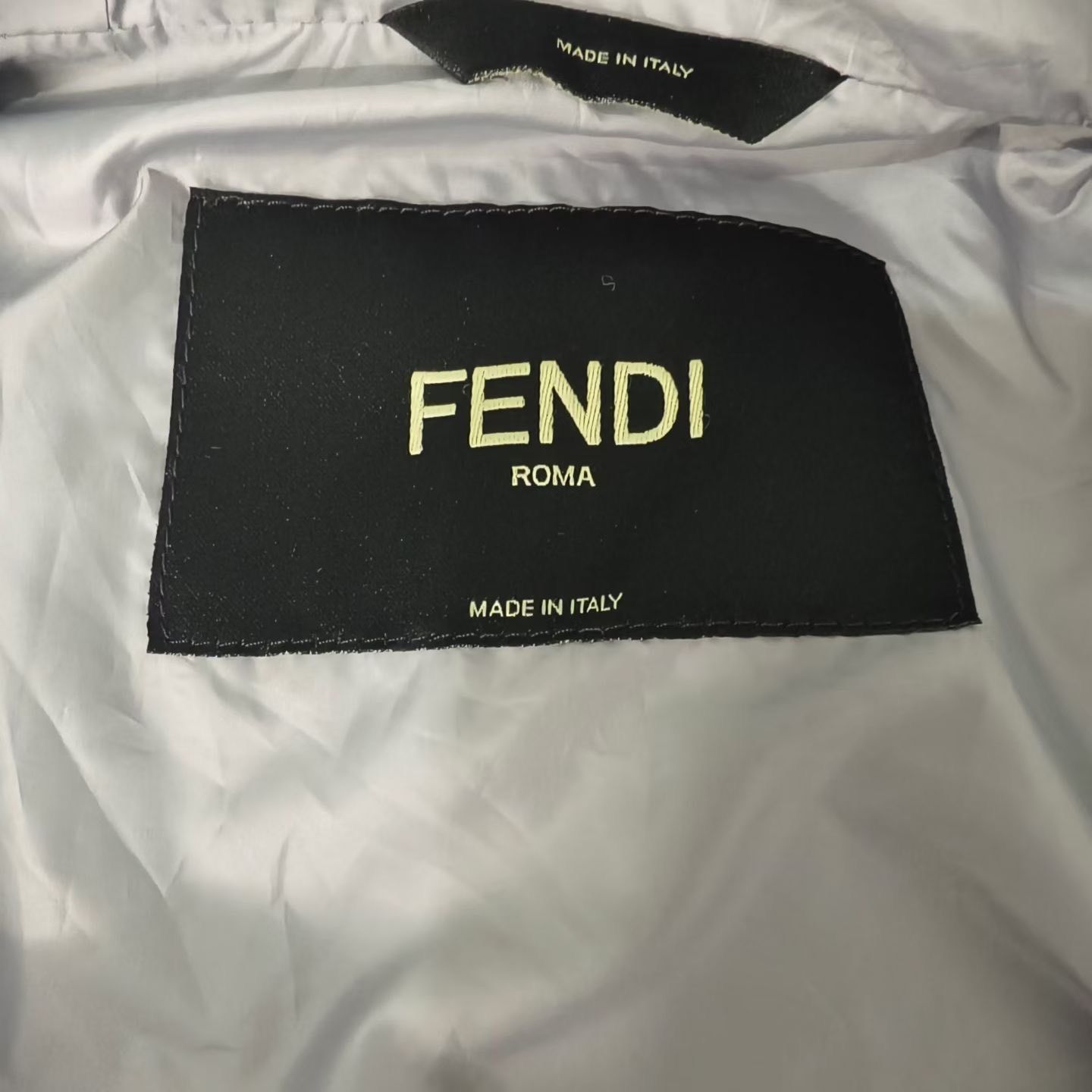 Fendi FENDI New Light Gray Hooded Windproof Jacket Size US S / EU 44-46 / 1 - 3 Thumbnail