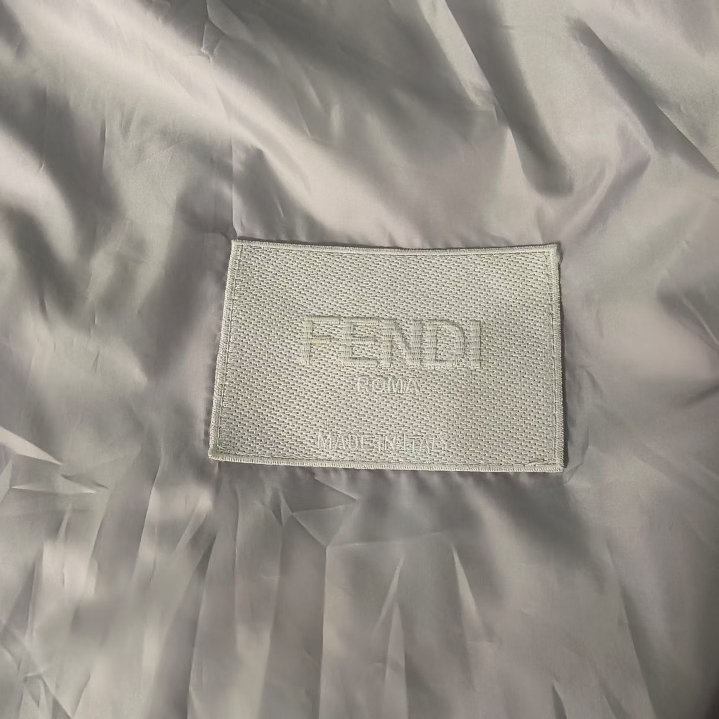 Fendi FENDI New Light Gray Hooded Windproof Jacket Size US S / EU 44-46 / 1 - 5 Thumbnail