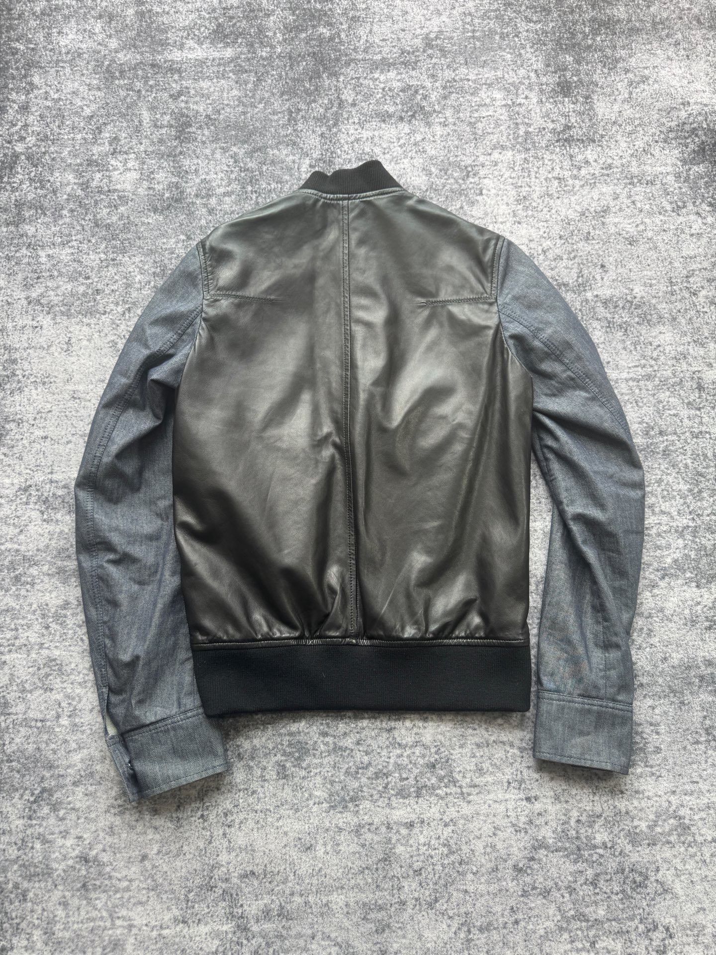 Dior Dior Lambskin Patchwork Denim Sleeve Jacket Size US S / EU 44-46 / 1 - 2 Thumbnail