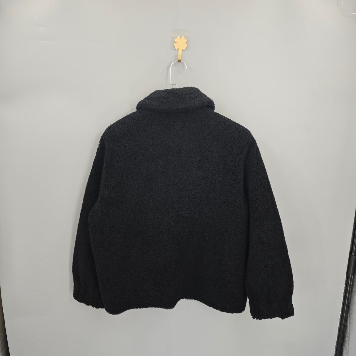 Fendi FENDI Reversible Black Lamb Wool Coat Size US XXS / EU 40 - 3 Thumbnail