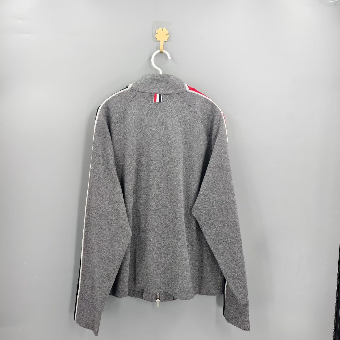 Thom Browne Thom Browne Gray Zip Jacket Size US XL / EU 56 / 4 - 2 Thumbnail