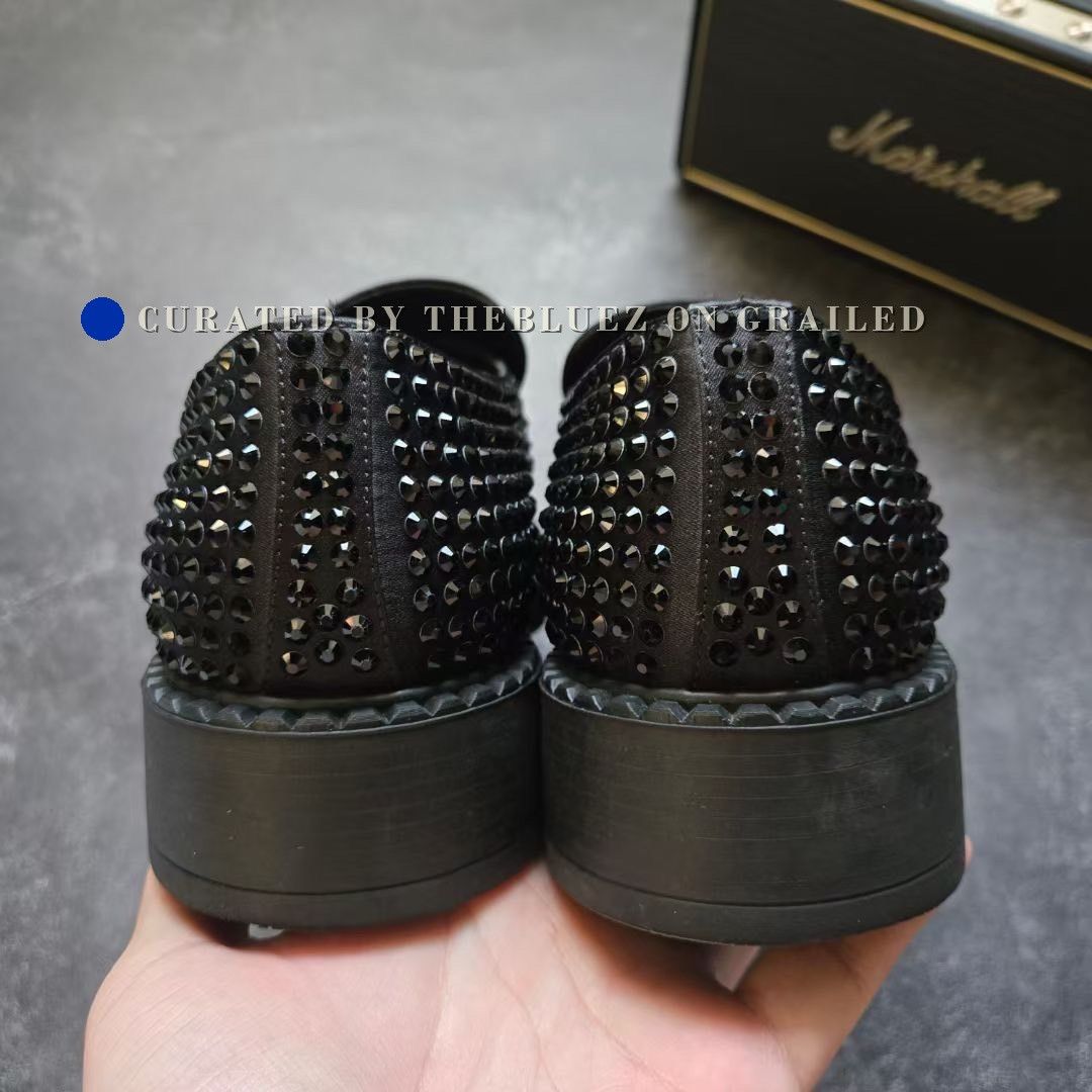 Prada Prada All-Over Diamond Triangle Logo Loafers Size US 8 / EU 41 - 6 Thumbnail