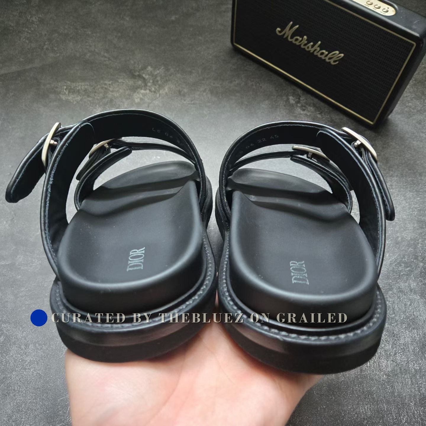 Dior DIOR AQUA Monogram Slingback Slippers Size US 11 / EU 44 - 6 Thumbnail