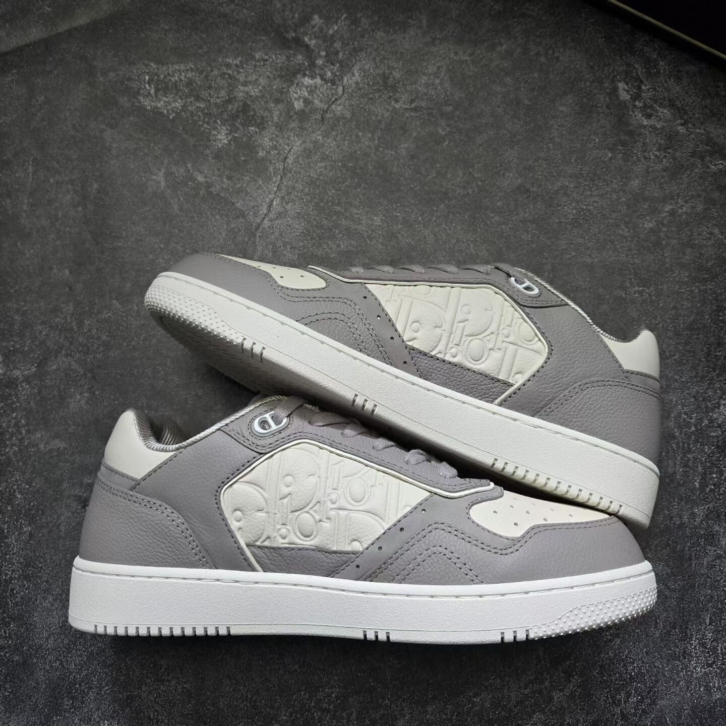Dior Dior B27 New Gray White Embossed Size US 8 / EU 41 - 6 Thumbnail
