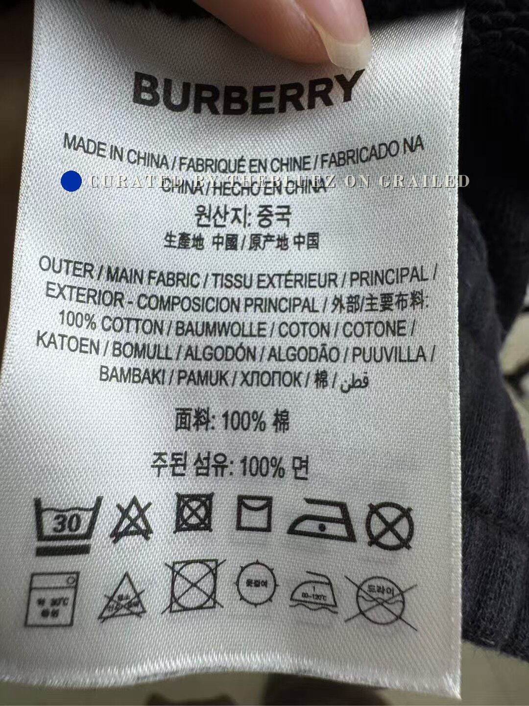 Burberry Burberry Circle Embroidery Trousers Size US 36 / EU 52 - 3 Thumbnail