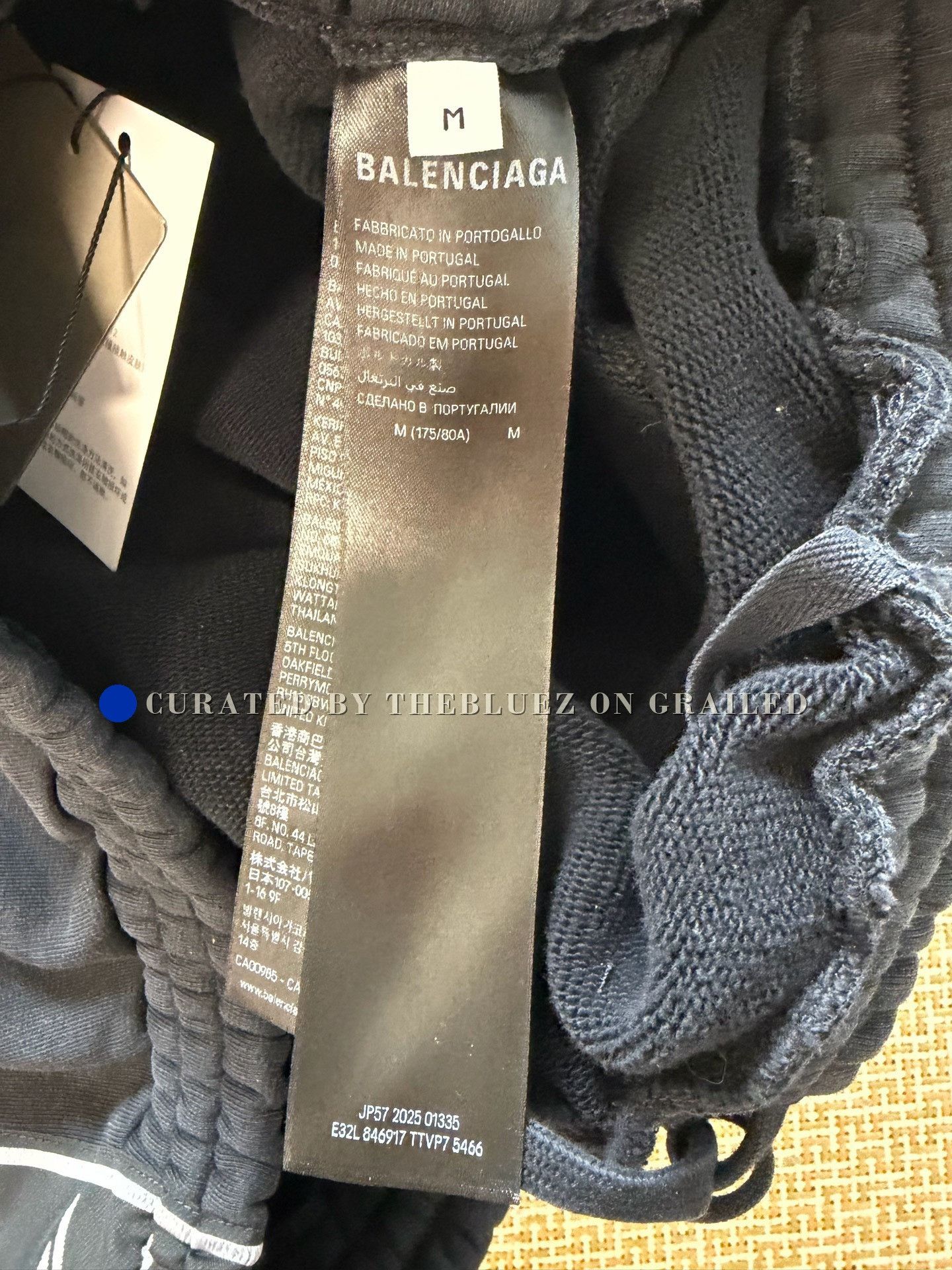 Balenciaga Balenciaga 3M Logo Tape Sport Pants Size US 26 / EU 42 - 4 Thumbnail