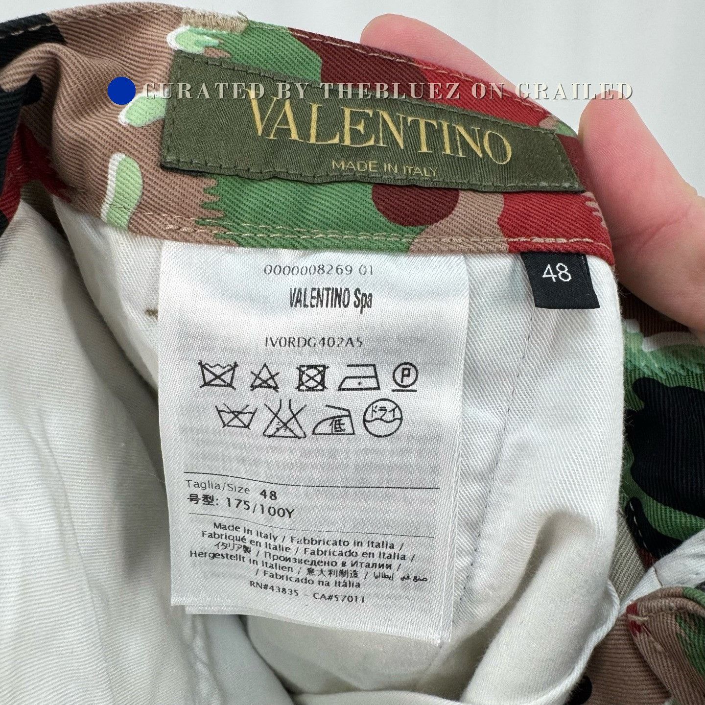 Valentino Valentino Camouflage Cargo Shorts Size US 32 / EU 48 - 6 Thumbnail