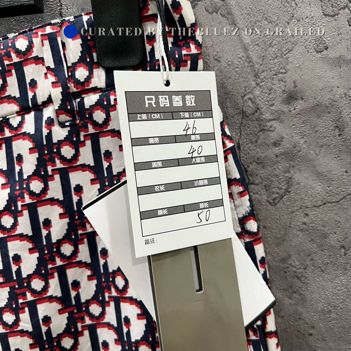 Dior Dior All-Over Logo Silk Shorts Size US 30 / EU 46 - 4 Thumbnail