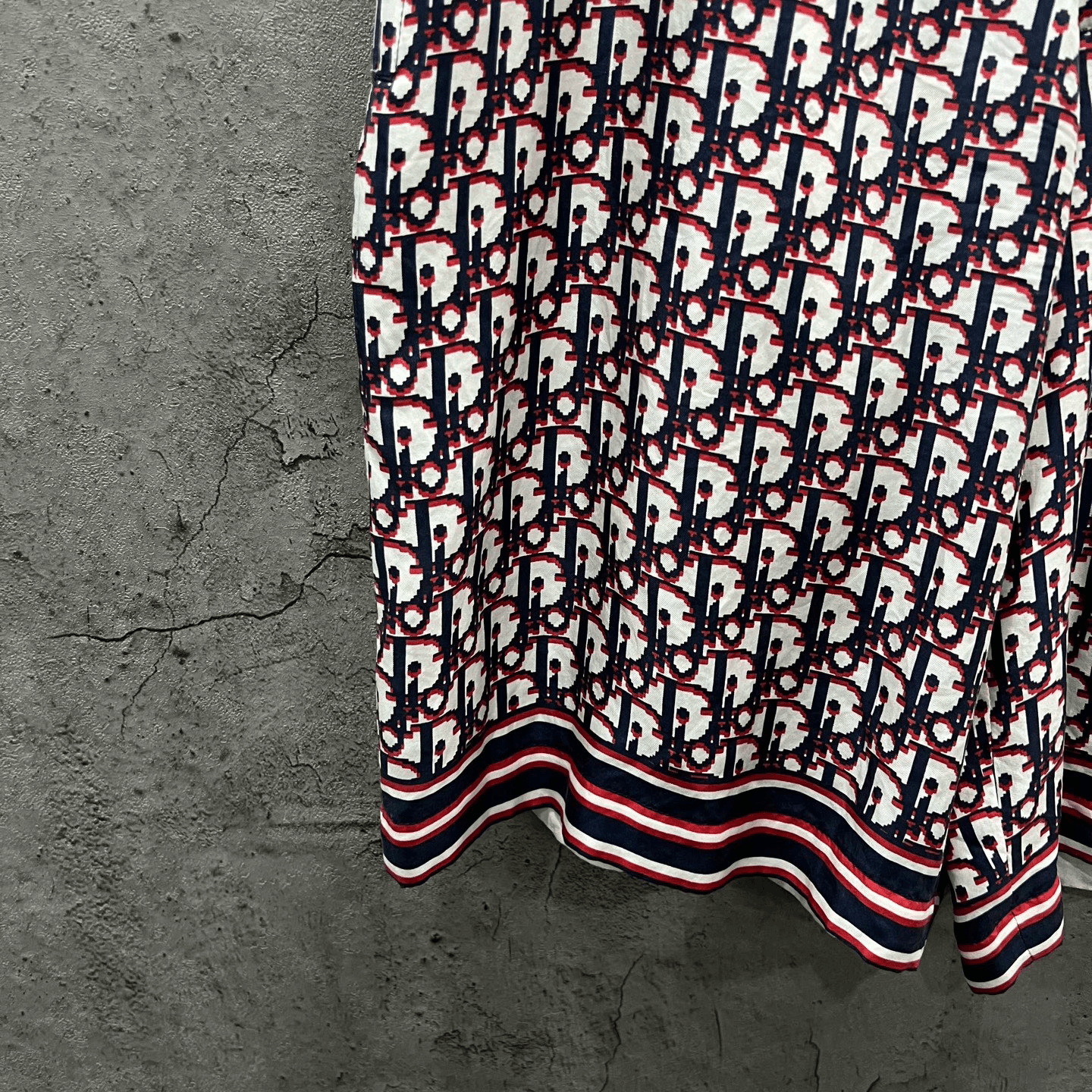 Dior Dior All-Over Logo Silk Shorts Size US 30 / EU 46 - 3 Thumbnail