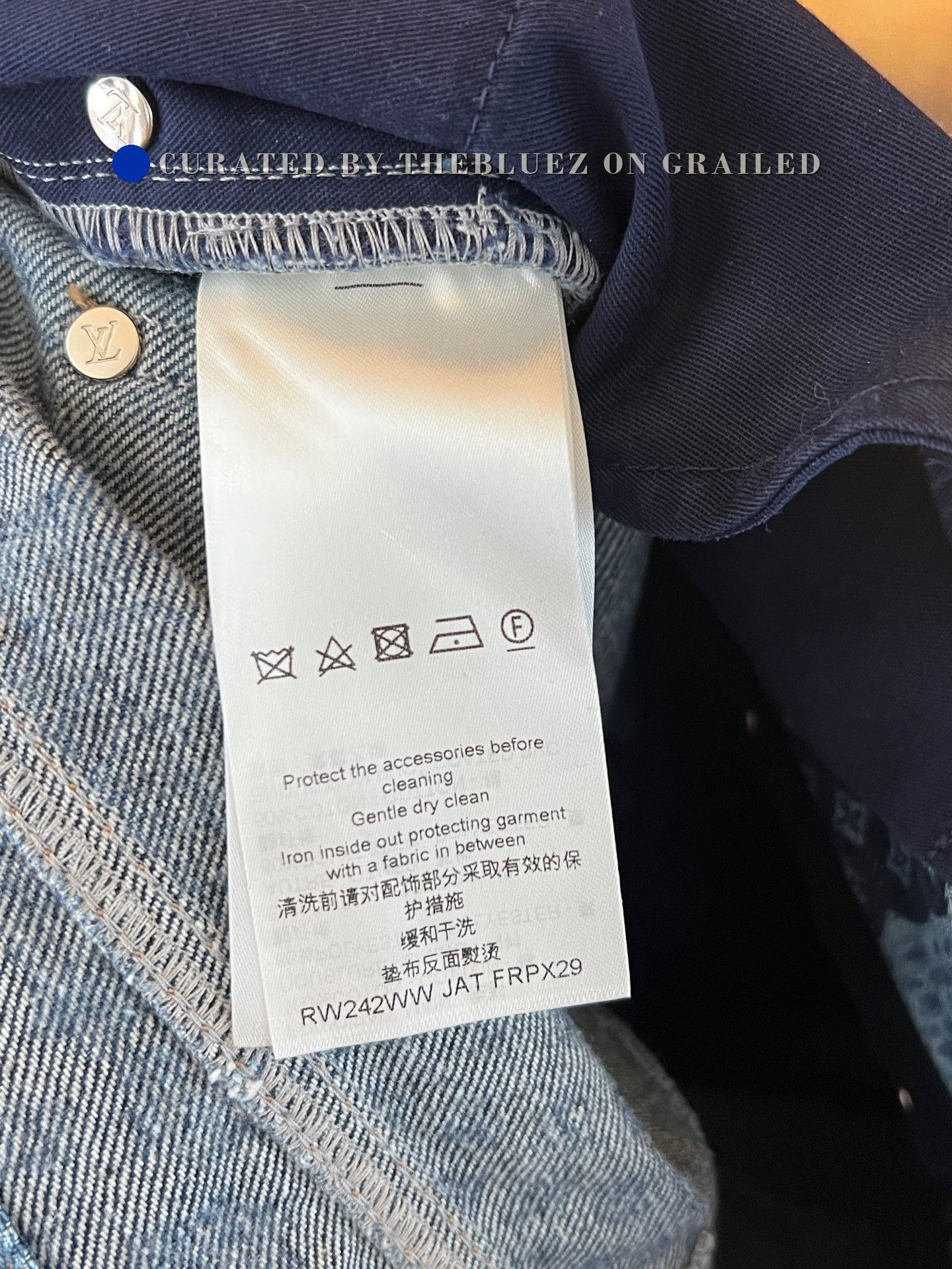Louis Vuitton Louis Vuitton Damier Check Jeans Size US 36 / EU 52 - 6 Thumbnail