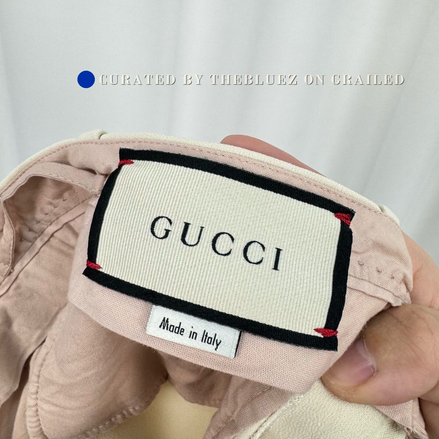 Gucci Gucci Beige Silk Web Casual Pants Size US 40 / EU 56 - 5 Thumbnail