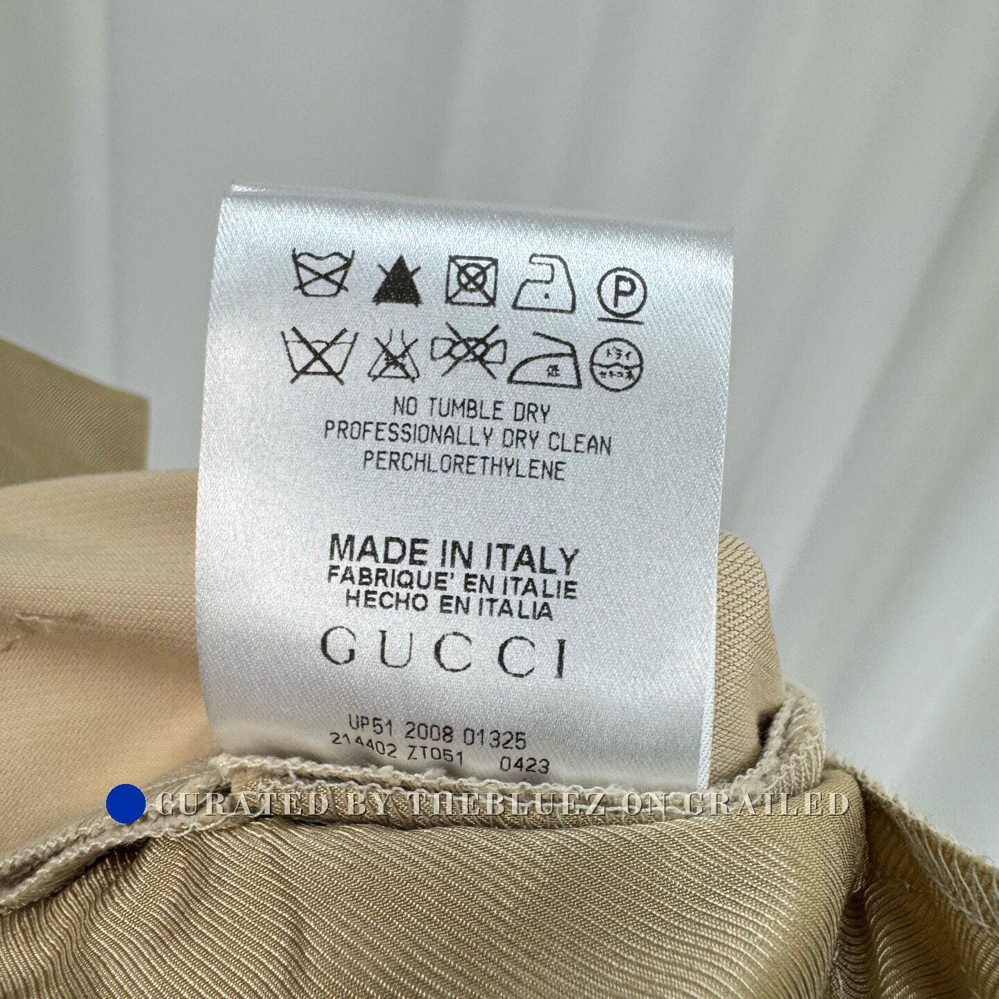 Gucci Gucci Double Gold Buckle Beige Casual Pants Size US 38 / EU 54 - 6 Thumbnail