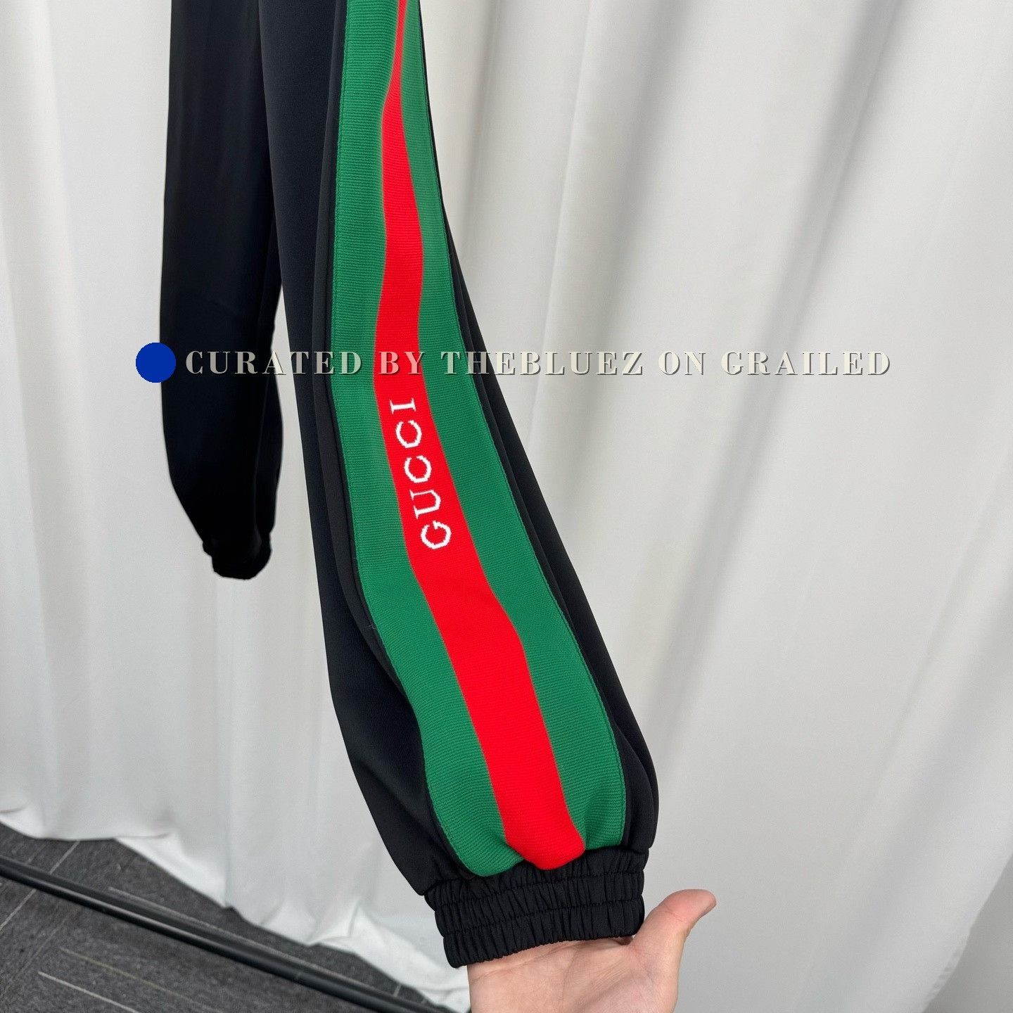 Gucci Gucci 25ss Embroidered Logo Web Pants Size US 32 / EU 48 - 3 Thumbnail