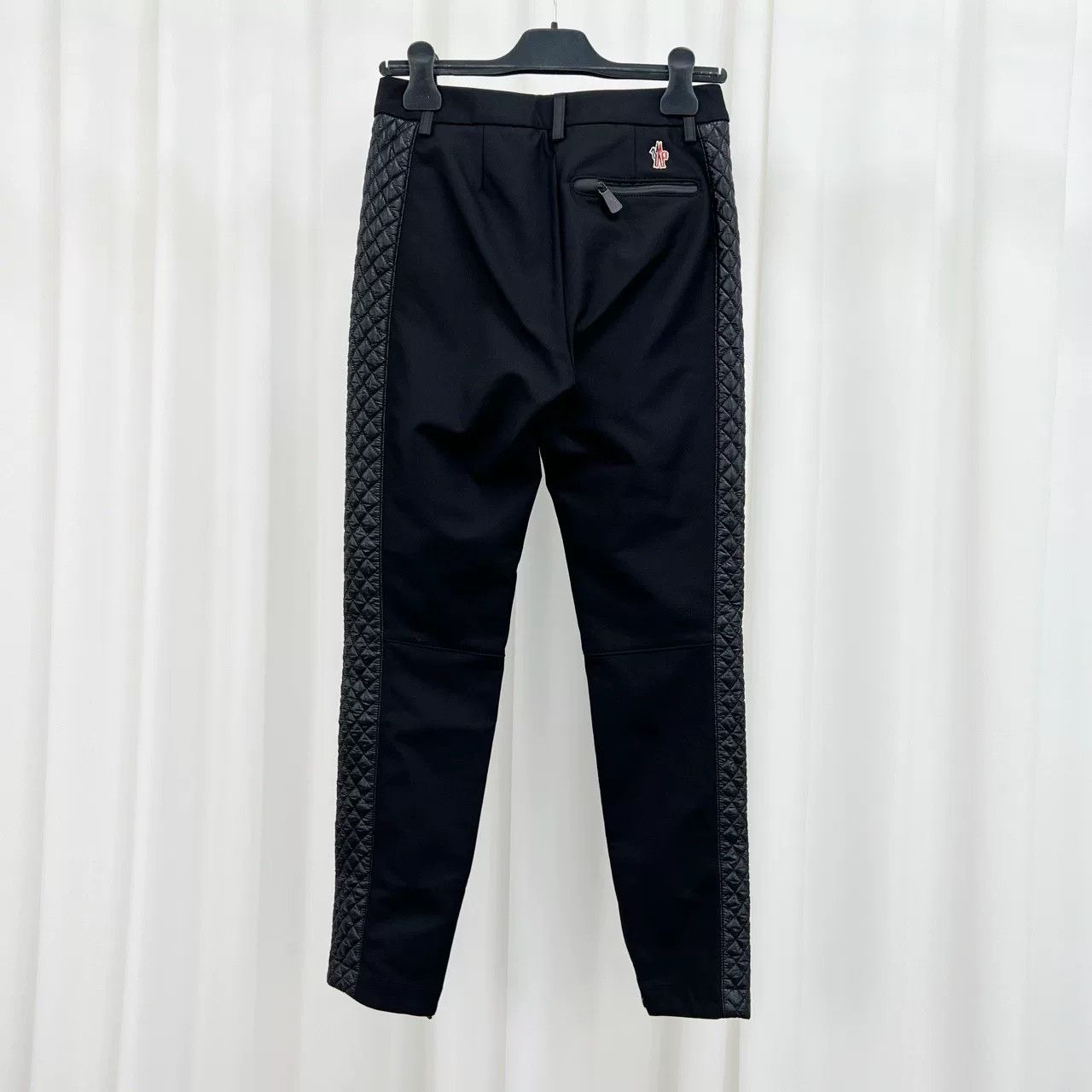 Moncler Moncler Embroidered Logo Black Casual Pants Size US 40 / EU 56 - 2 Thumbnail